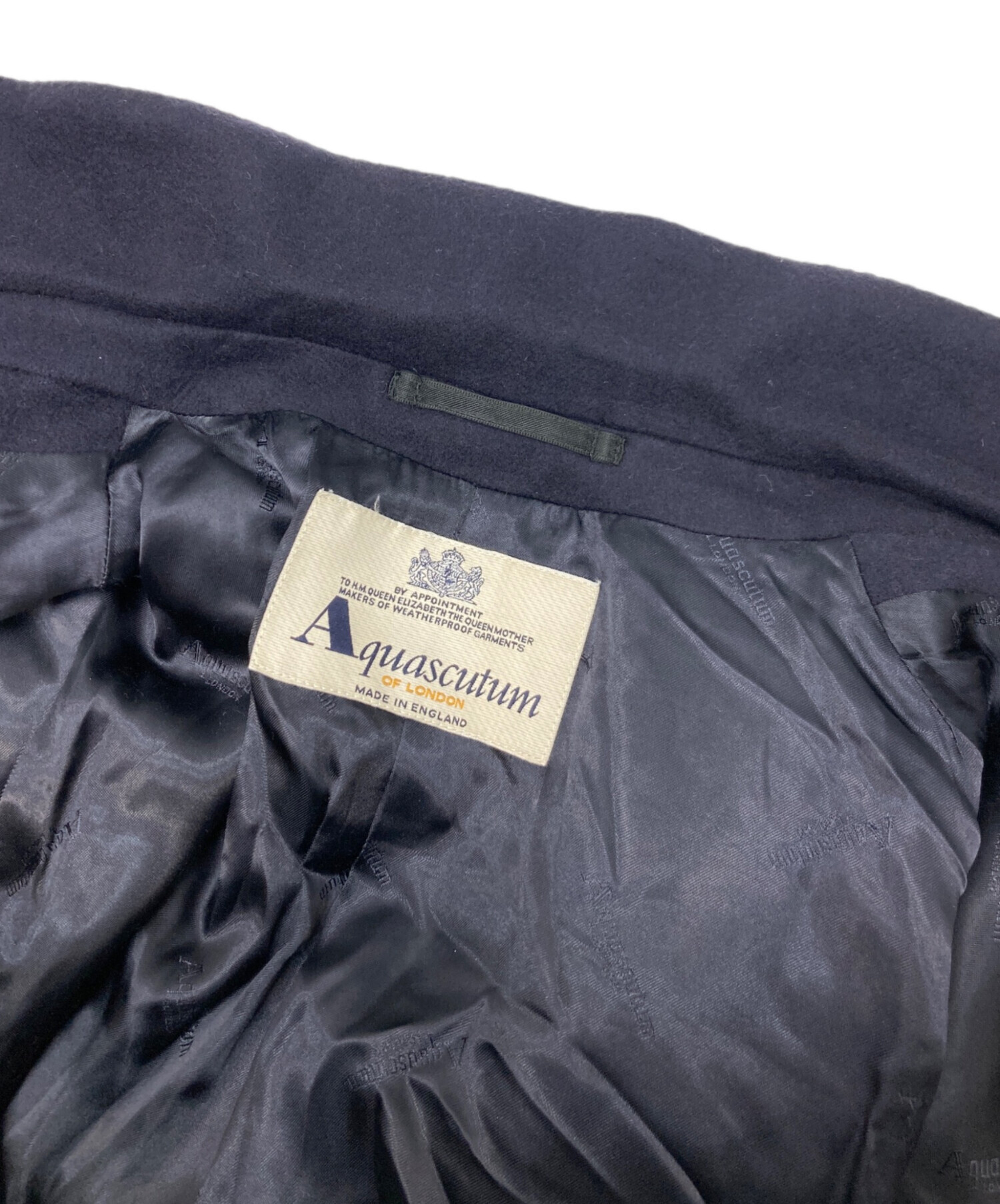 中古・古着通販】Aquascutum (アクアスキュータム) カシミヤコート