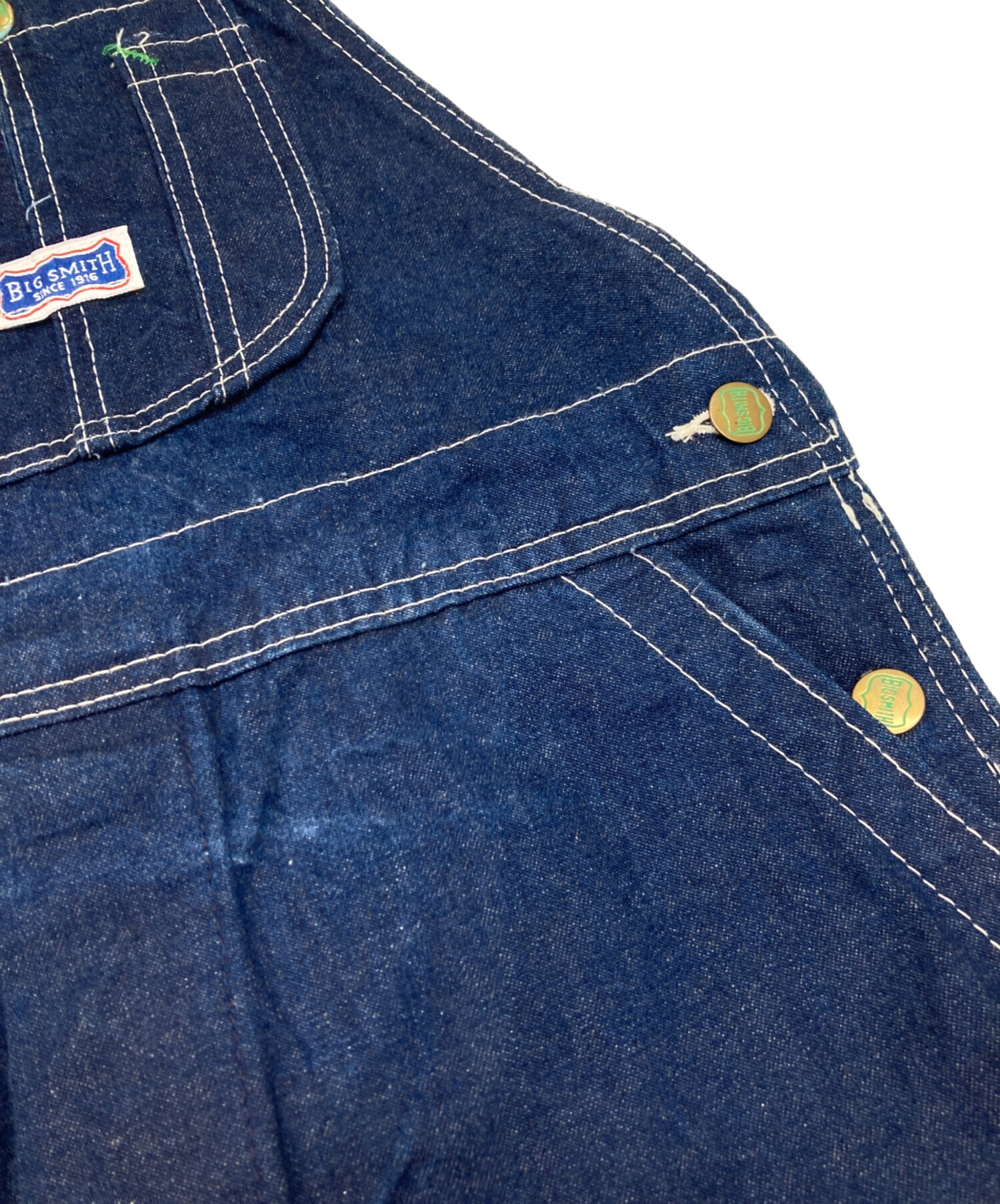 中古・古着通販】BIG SMITH (ビッグスミス) デニムオーバーオール
