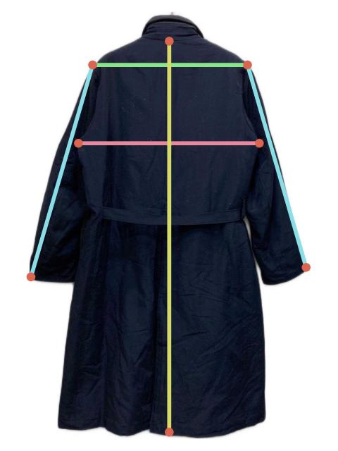 中古・古着通販】Junhashimoto (ジュンハシモト) HK TIELOCKEN COAT