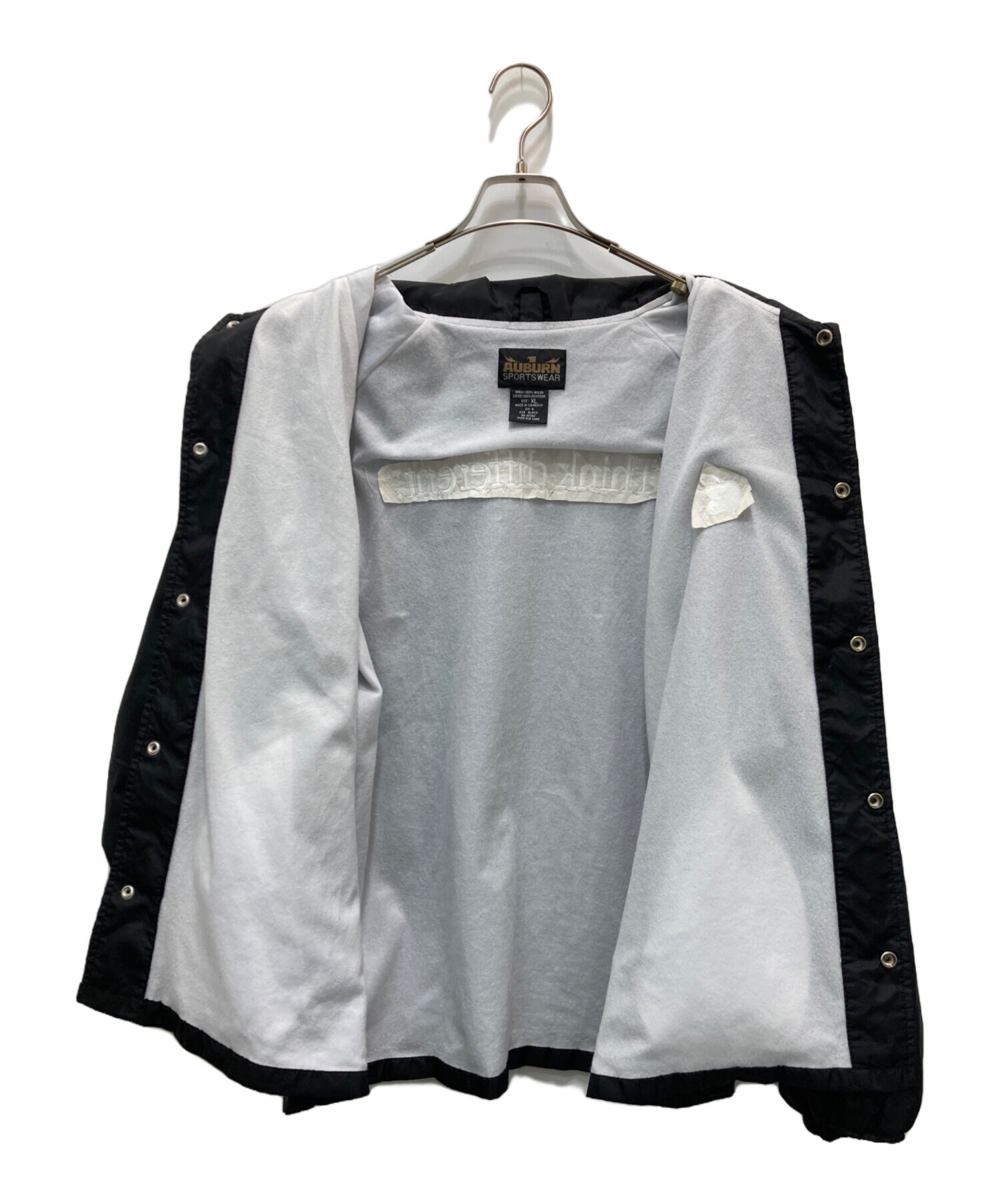 中古・古着通販】auburn (オーバーン) コーチジャケット ブラック