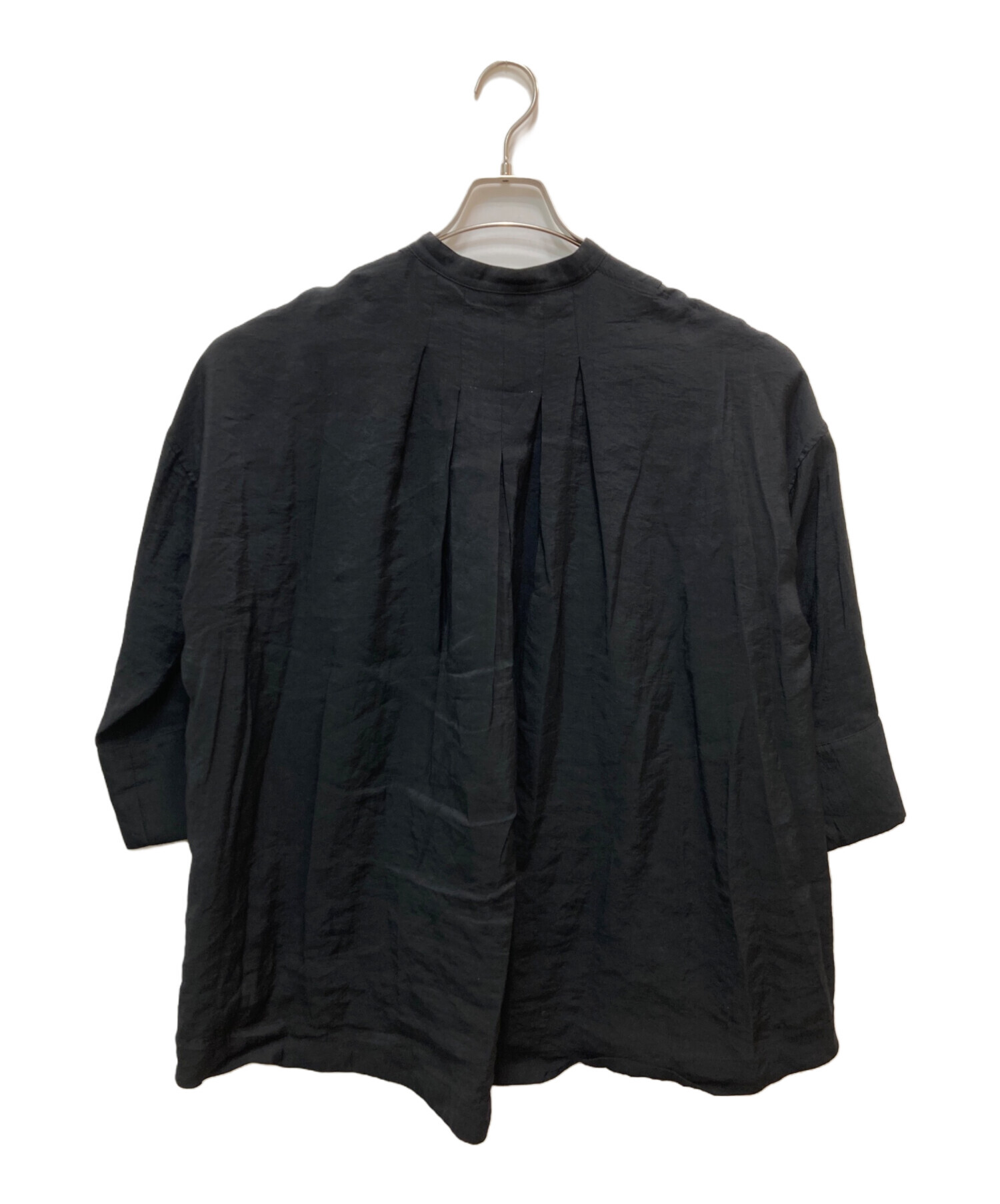 中古・古着通販】BEARDSLEY (ビアズリー) パールボタンシャツ ブラック 