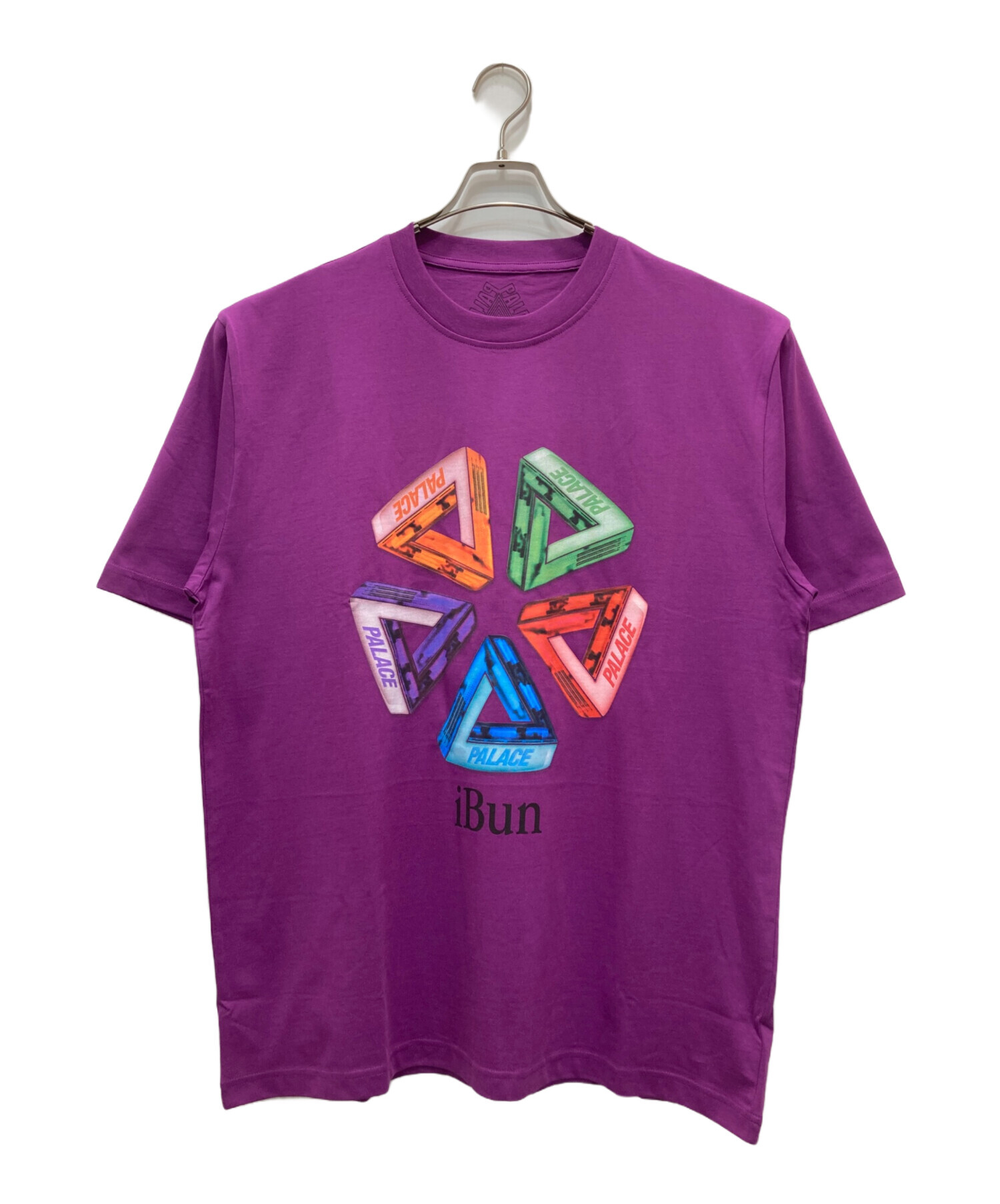 中古・古着通販】PALACE (パレス) ICH BUN T-SHIRT パープル サイズ:XL 