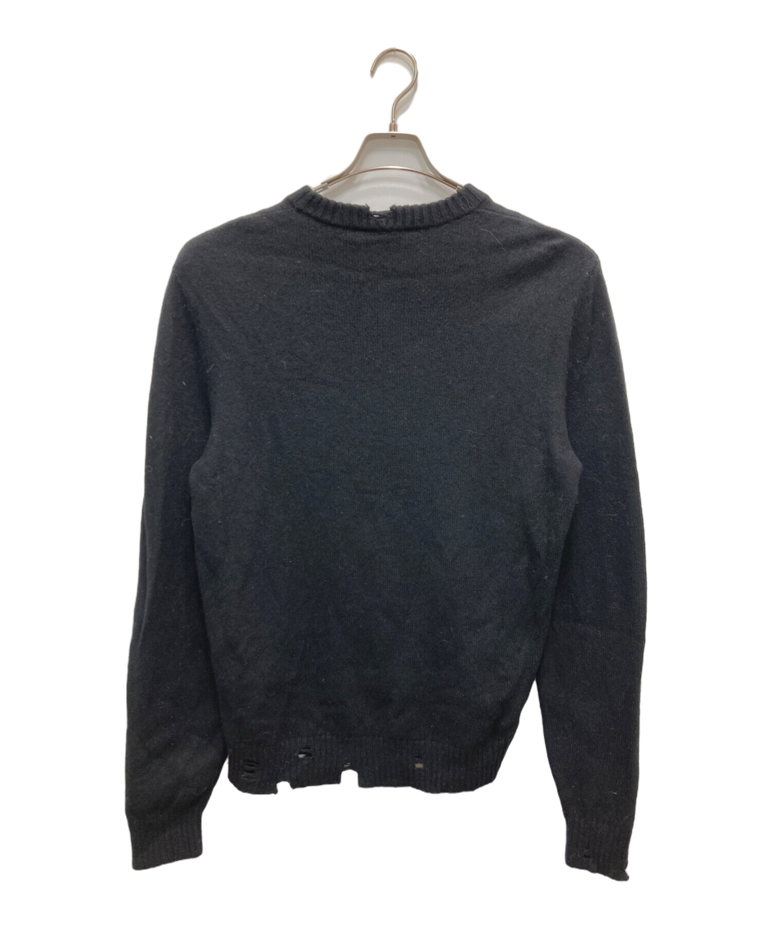 中古・古着通販】DIESEL (ディーゼル) ニット ブラック サイズ:M