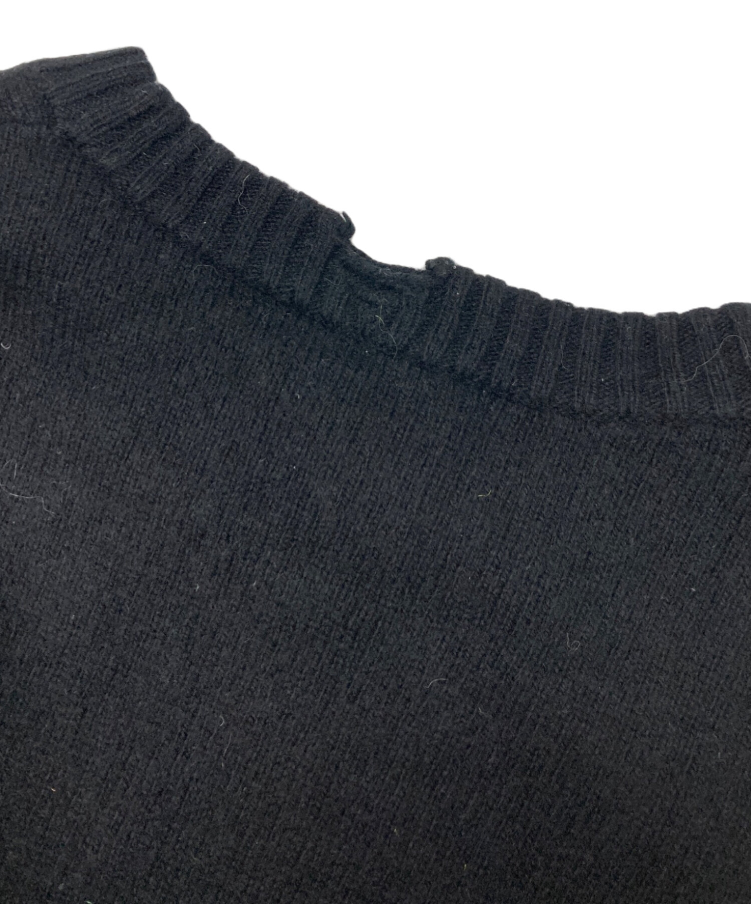 中古・古着通販】DIESEL (ディーゼル) ニット ブラック サイズ:M