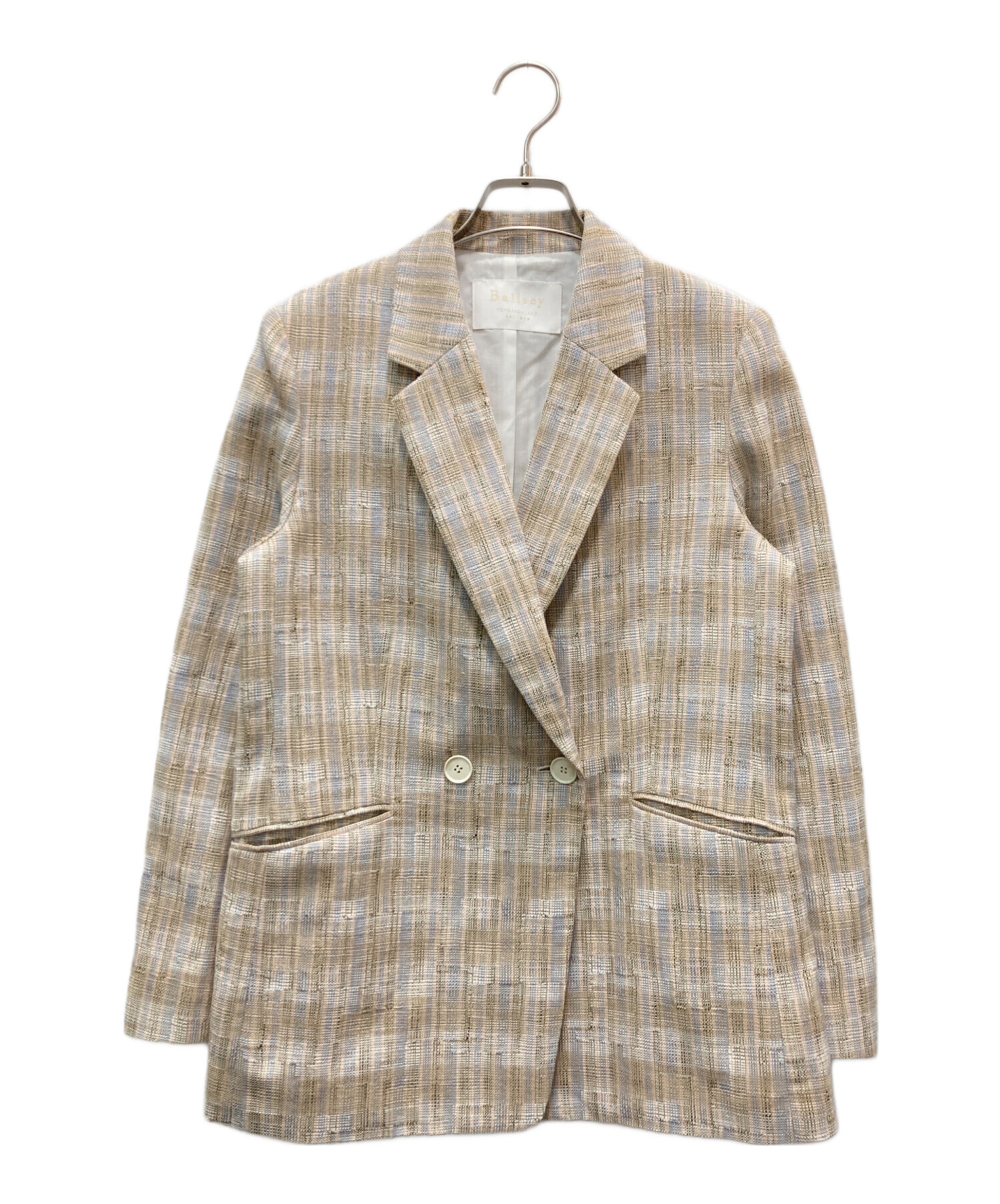 中古・古着通販】BALLSEY (ボールジィ) カラープラッドツイード ダブル 