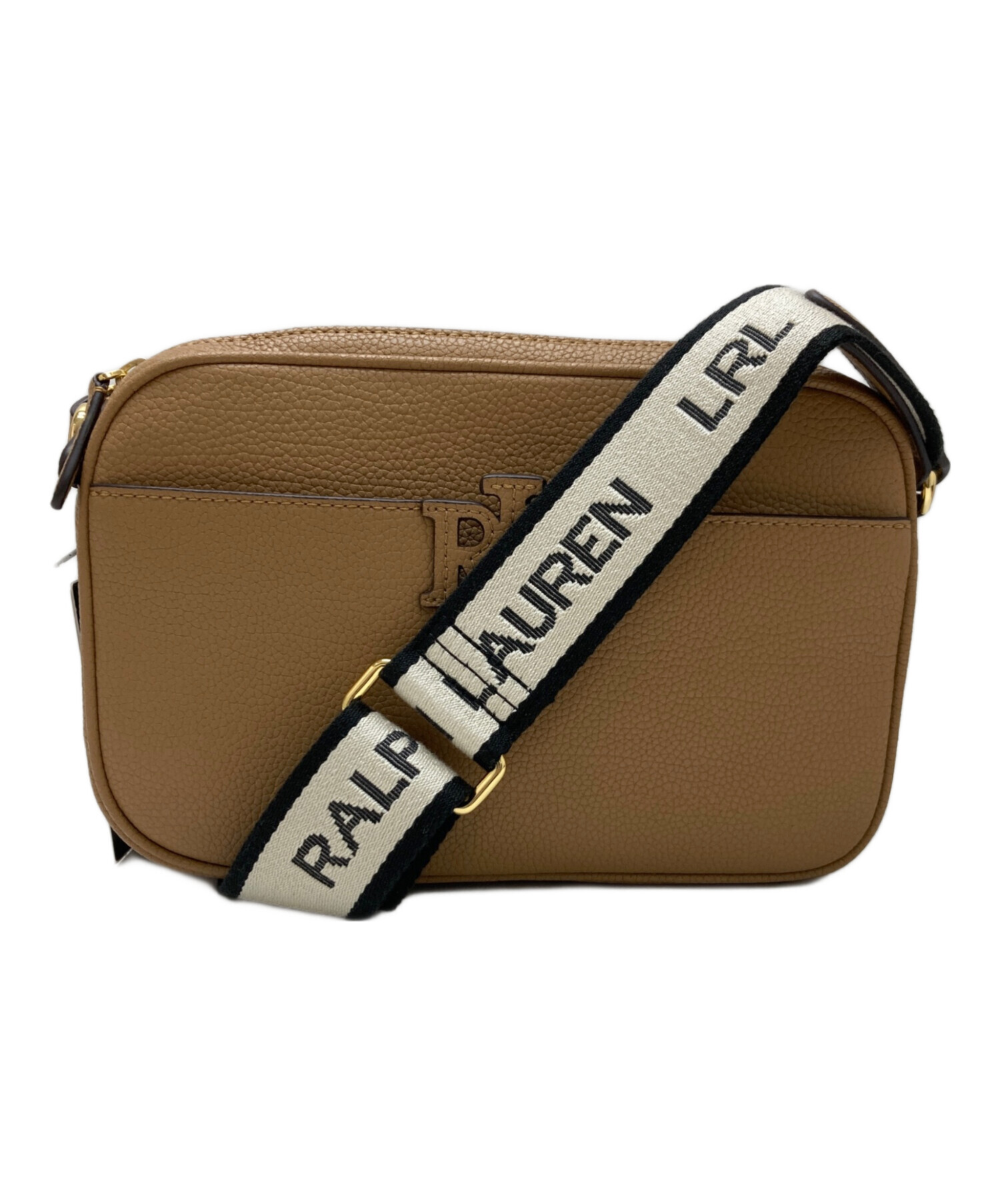 Ralph Lauren ベージュショルダーバッグ 中古・古着通販】LAUREN RALPH LAUREN (ローレンラルフローレン