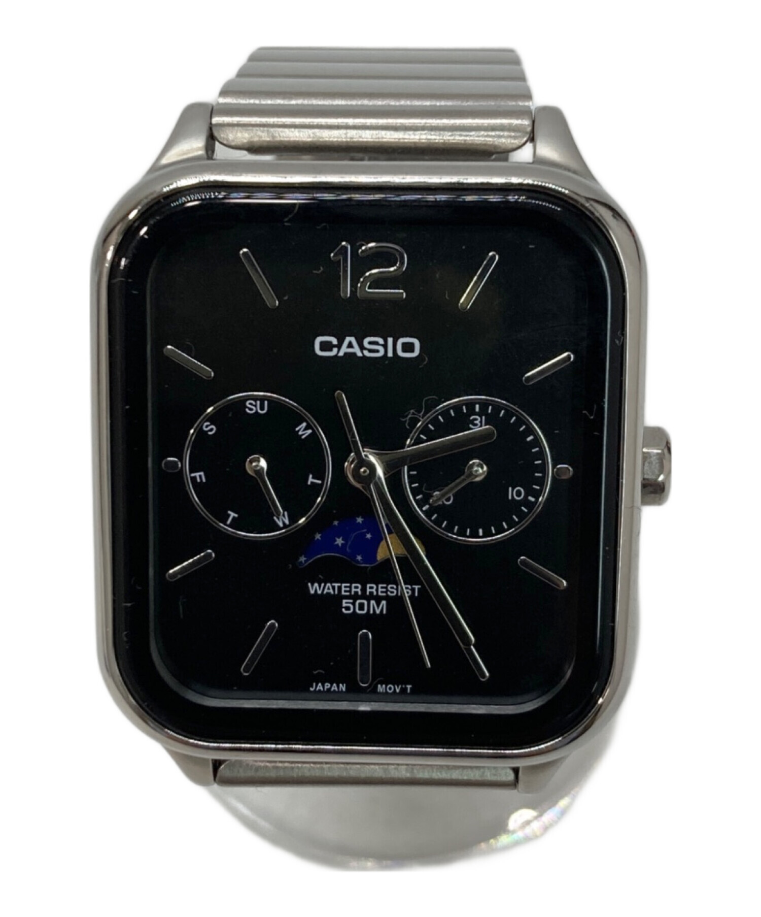 中古・古着通販】CASIO (カシオ) スタンダード ムーンフェイズ 