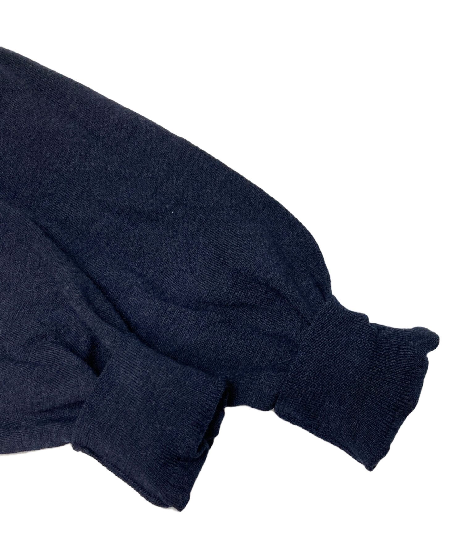 中古・古着通販】Zanone (ザノーネ) ニットカーディガン ネイビー