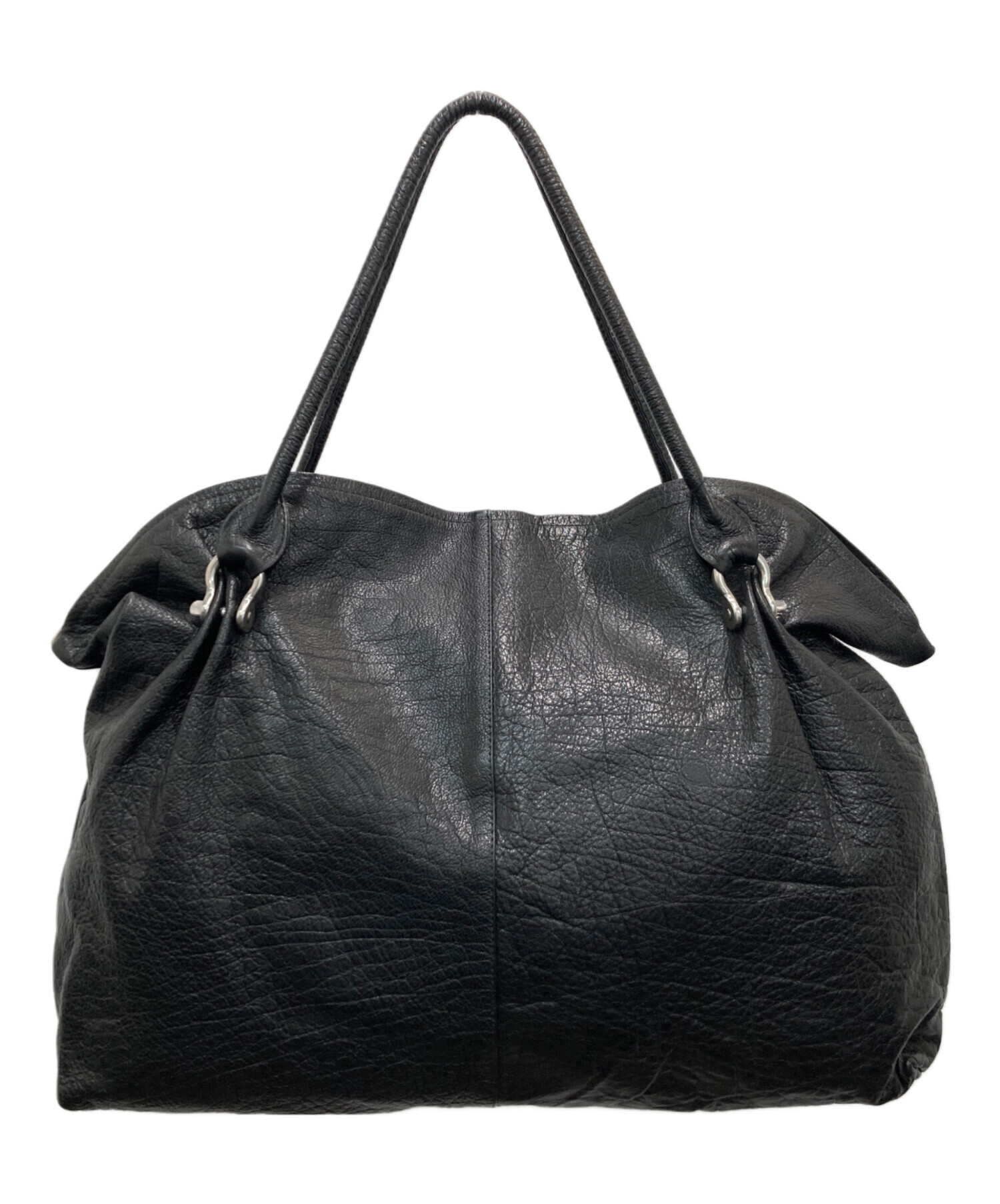 【美品・80s】ISSEY MIYAKE　ショルダーバッグ　レザー　ブラック　黒 美品・80s】ISSEY MIYAKE ショルダーバッグ レザー ブラック 黒 メンズ