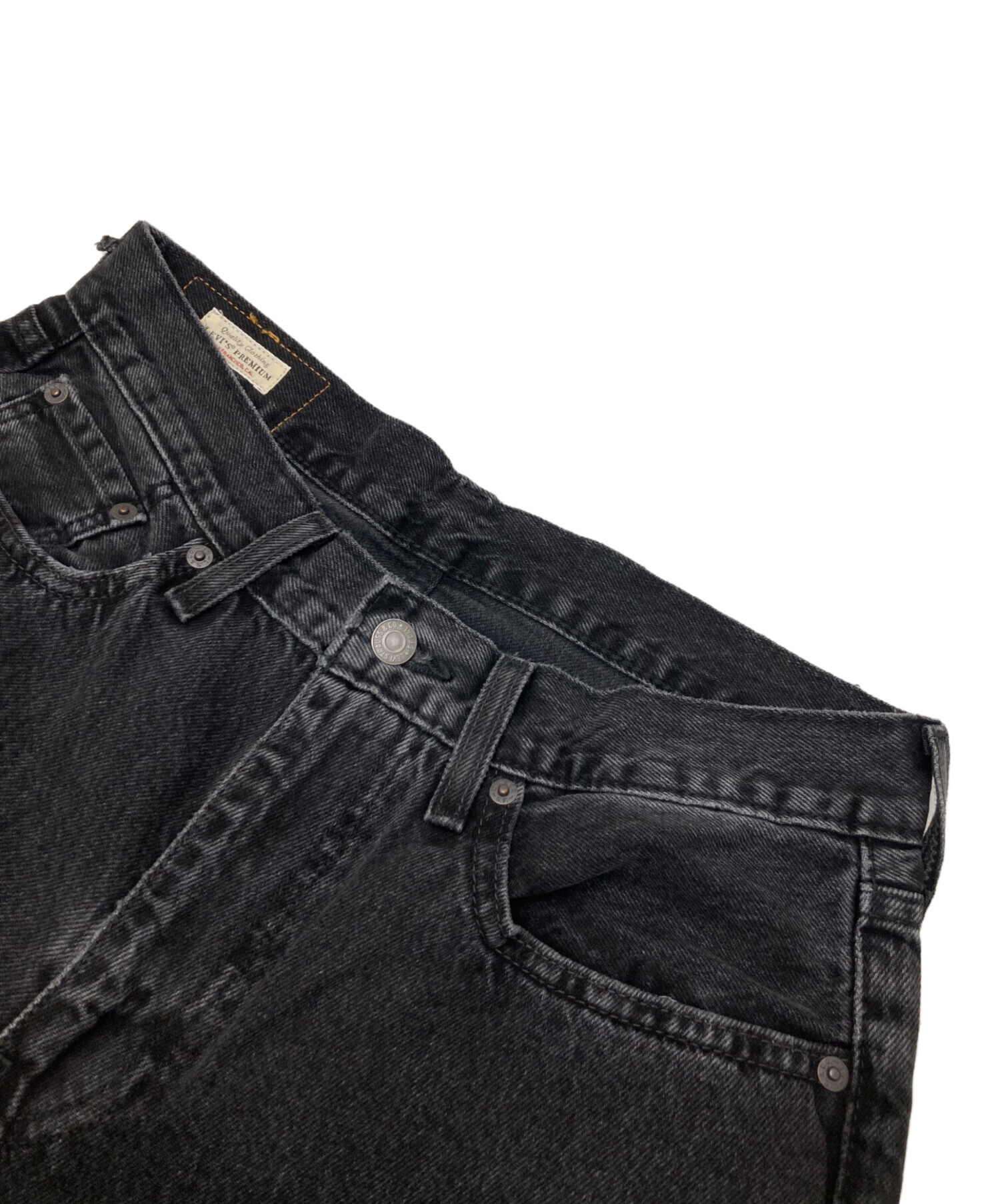 中古・古着通販】LEVI'S (リーバイス) 578バギージーンズ ブラック