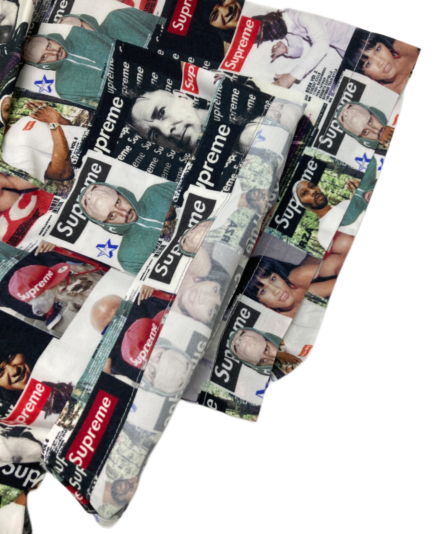 中古・古着通販】SUPREME (シュプリーム) Magazine S/S Shirt マルチ 