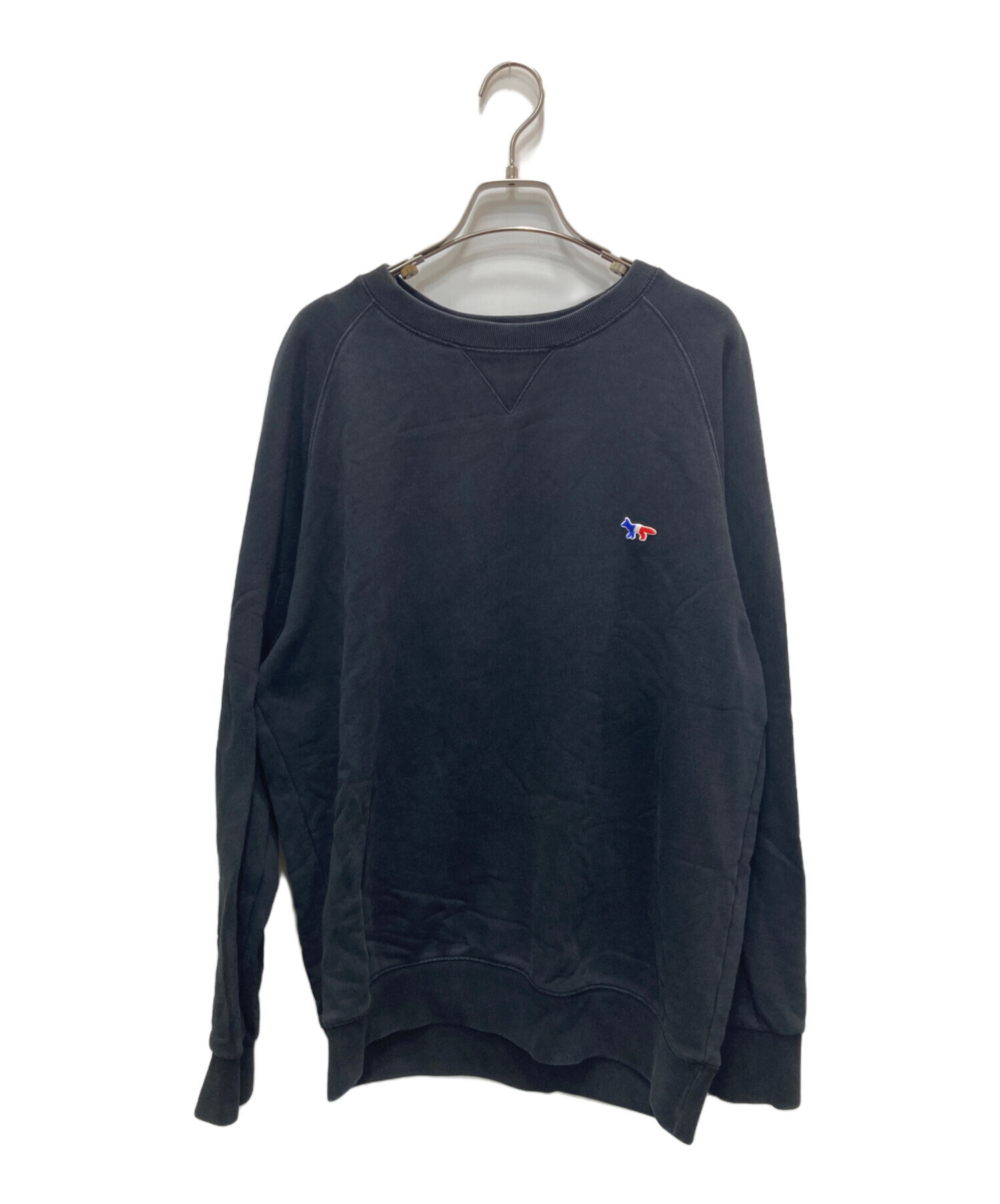 中古・古着通販】maison kitsune (メゾンキツネ) スウェット ブラック 