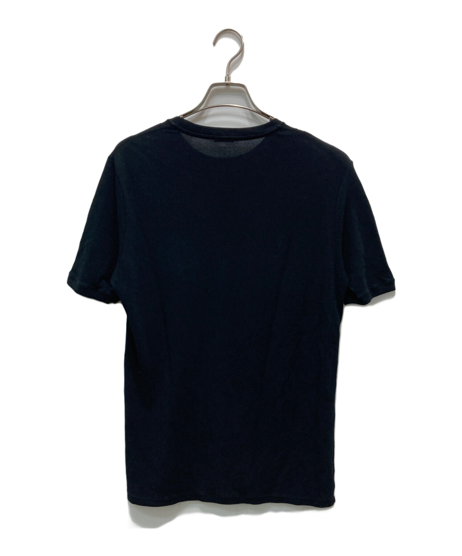 中古・古着通販】Zanone (ザノーネ) コットンTシャツ ブラック サイズ 