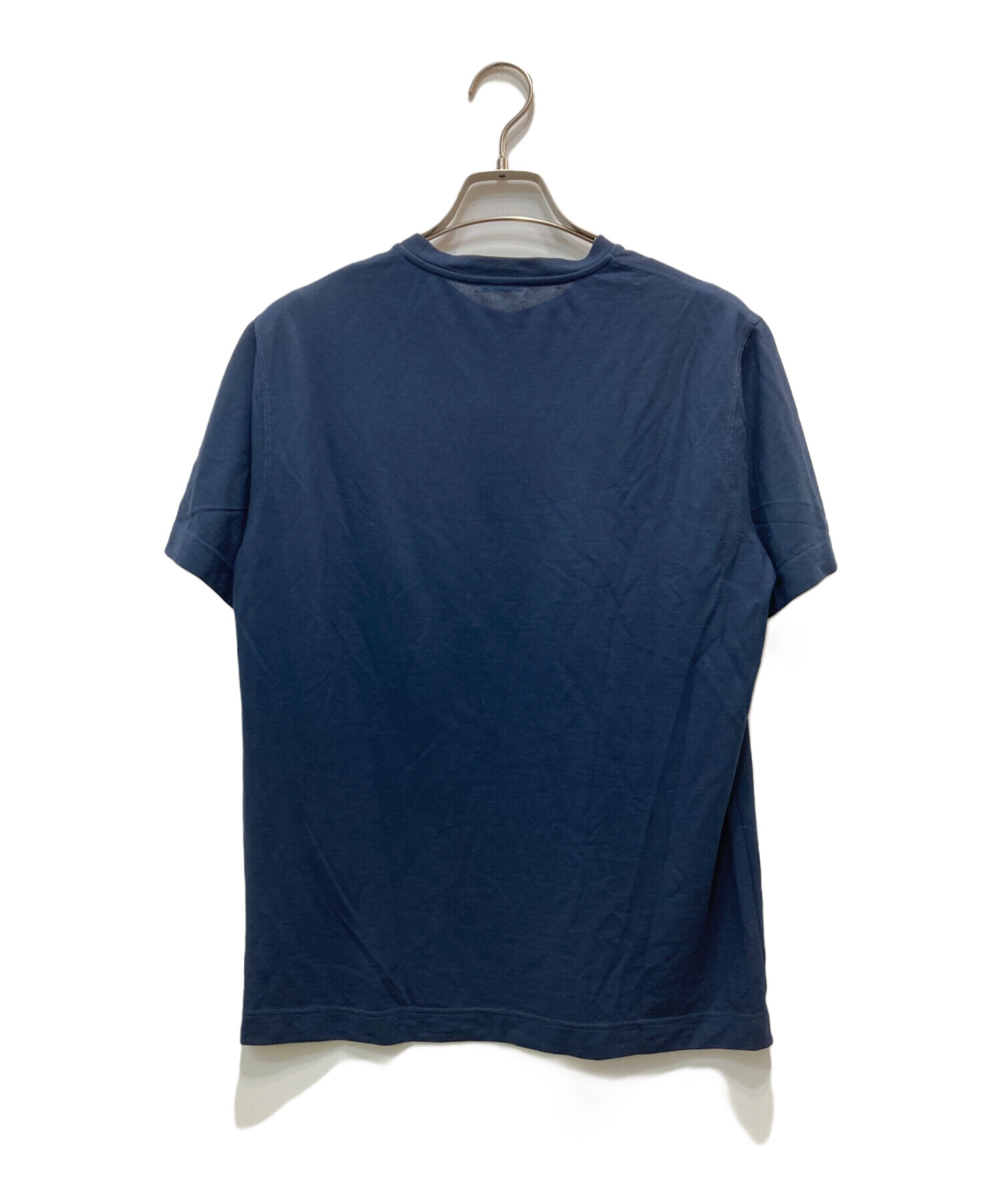 中古・古着通販】Zanone (ザノーネ) アイスコットンTシャツ ネイビー 
