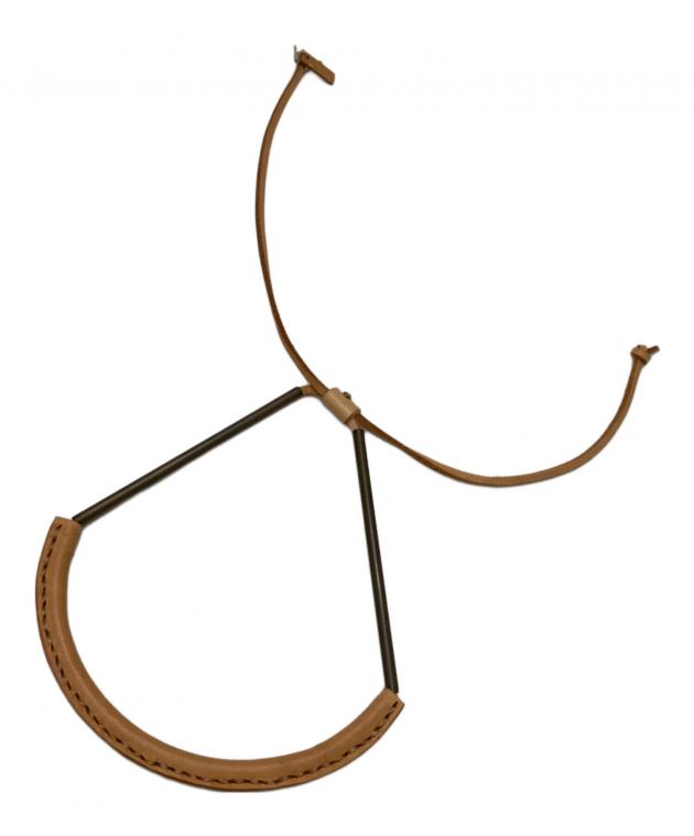 CRESCIONI クレッシオーニ レザー ネックレス ブラウン 新品