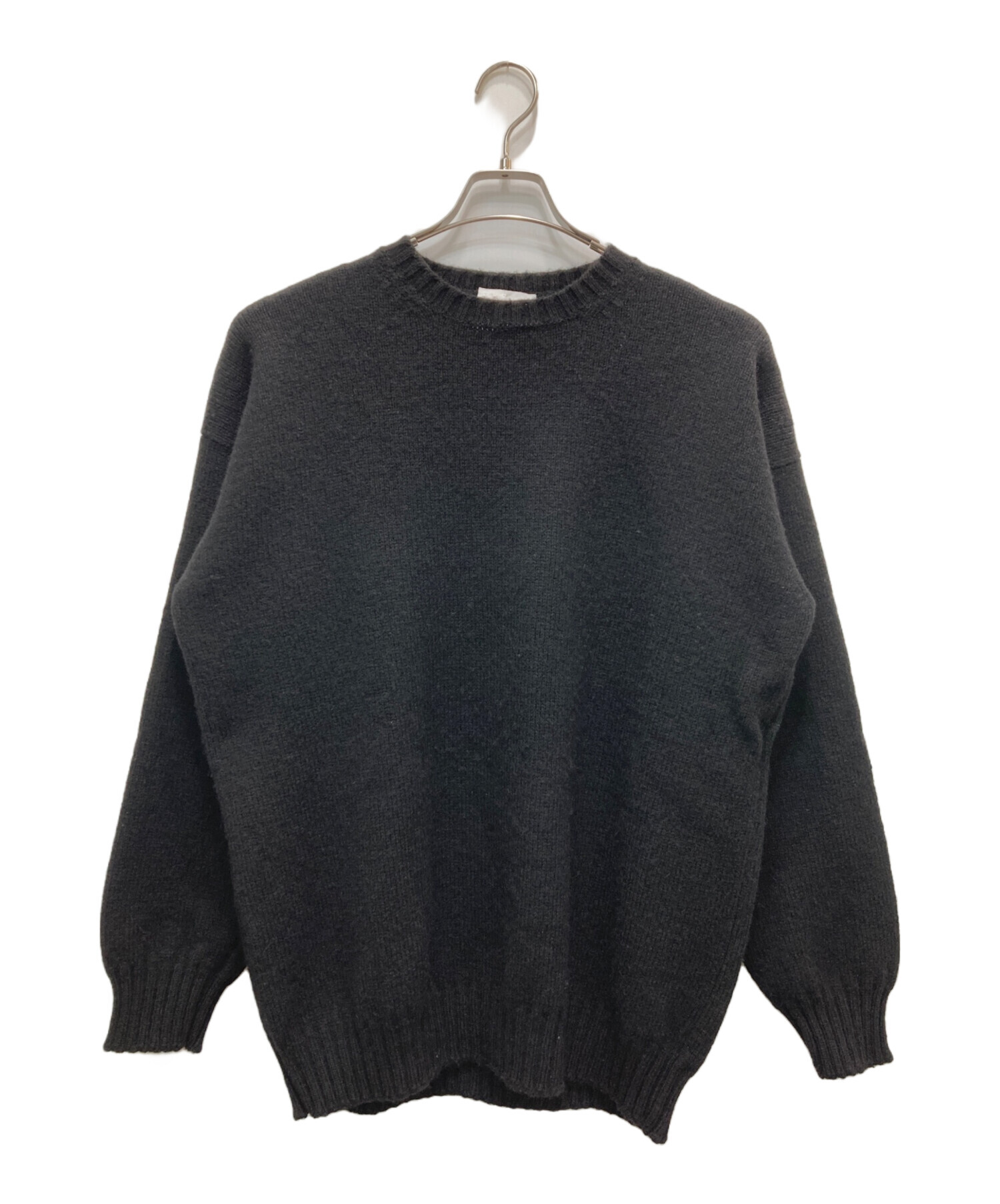 中古・古着通販】jamiesons (ジャミーソンズ) ウールニット ブラック 