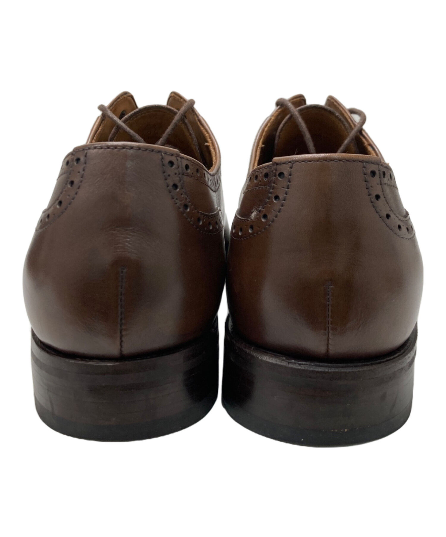 中古・古着通販】YANKO (ヤンコ) ストレートチップシューズ ブラウン