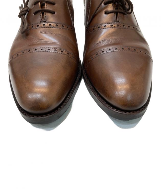 中古・古着通販】YANKO (ヤンコ) ストレートチップシューズ ブラウン