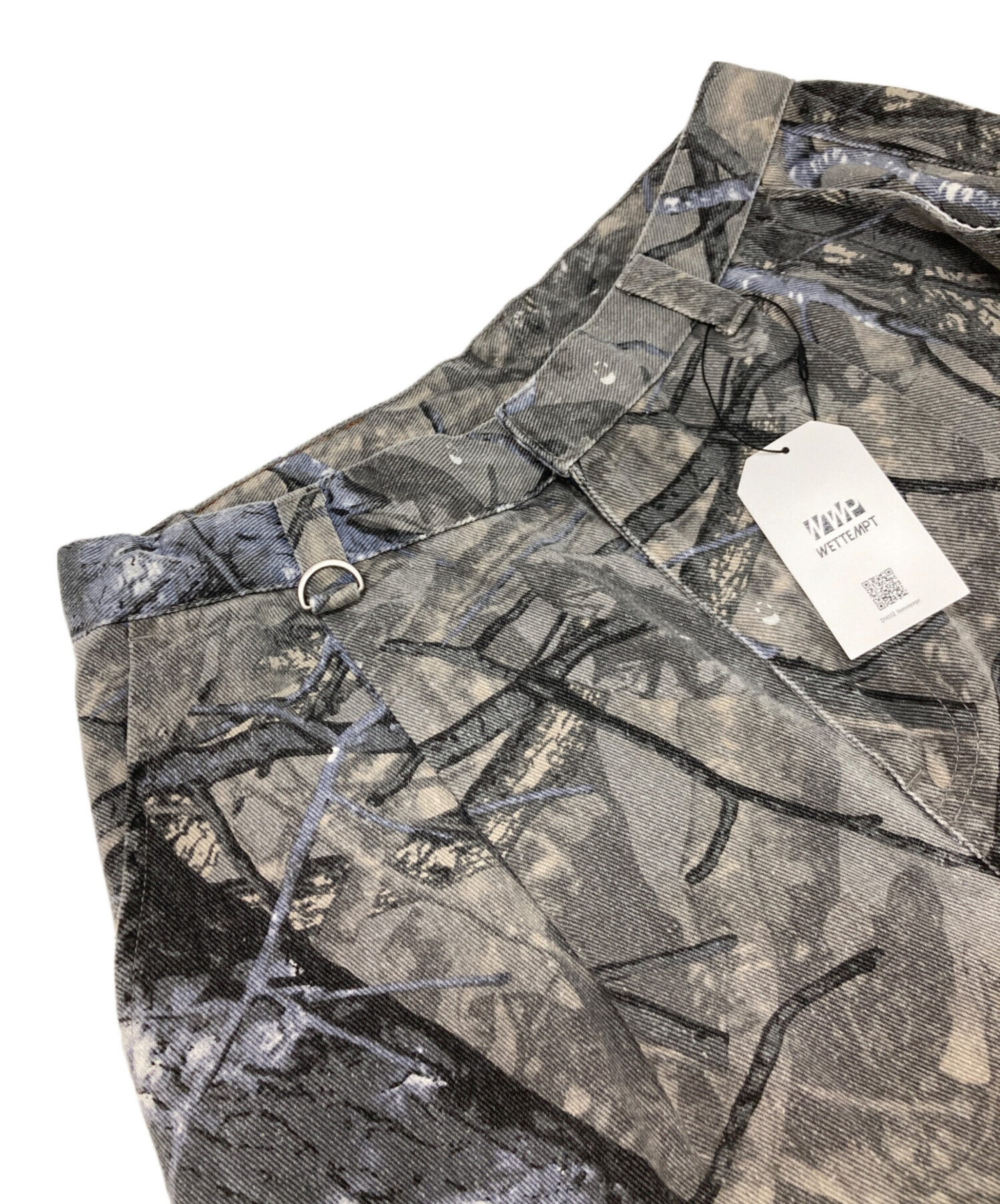 【販売終了品】WETTEMPT リアルツリーパンツ WETTEMPT（ウィテンプト）の「1 TUCK REAL TREE PANTS/ワンタック