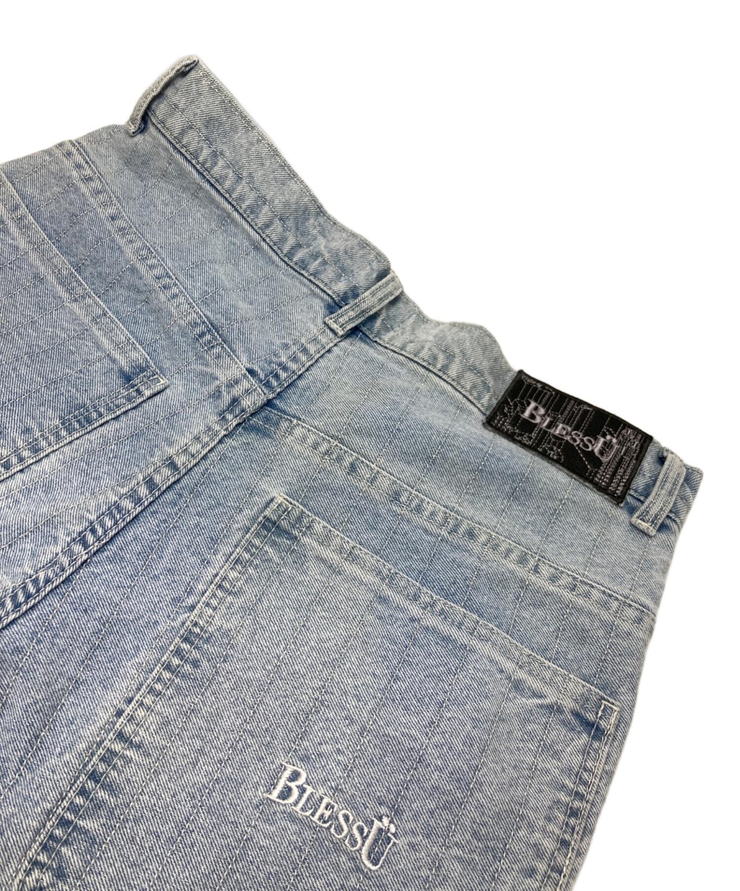 中古・古着通販】BLESSU (ブレスユー) デニムパンツ ブルー サイズ:M