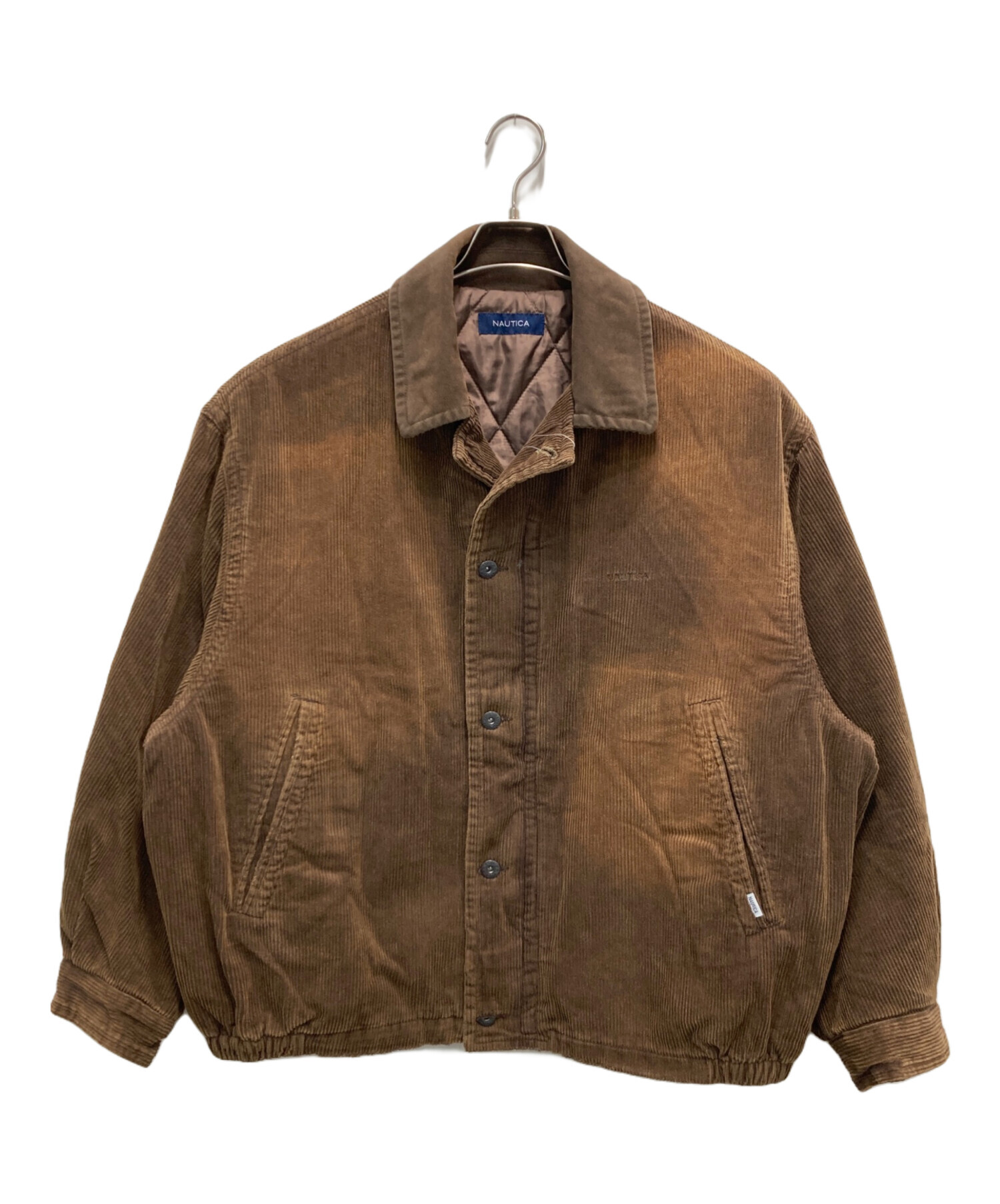 新品　タグ付　ノーティカ ワイド　コーデュロイ　カジュアル　ジャケット　ブラウン 中古・古着通販】NAUTICA (ノーティカ) コーデュロイジャケット