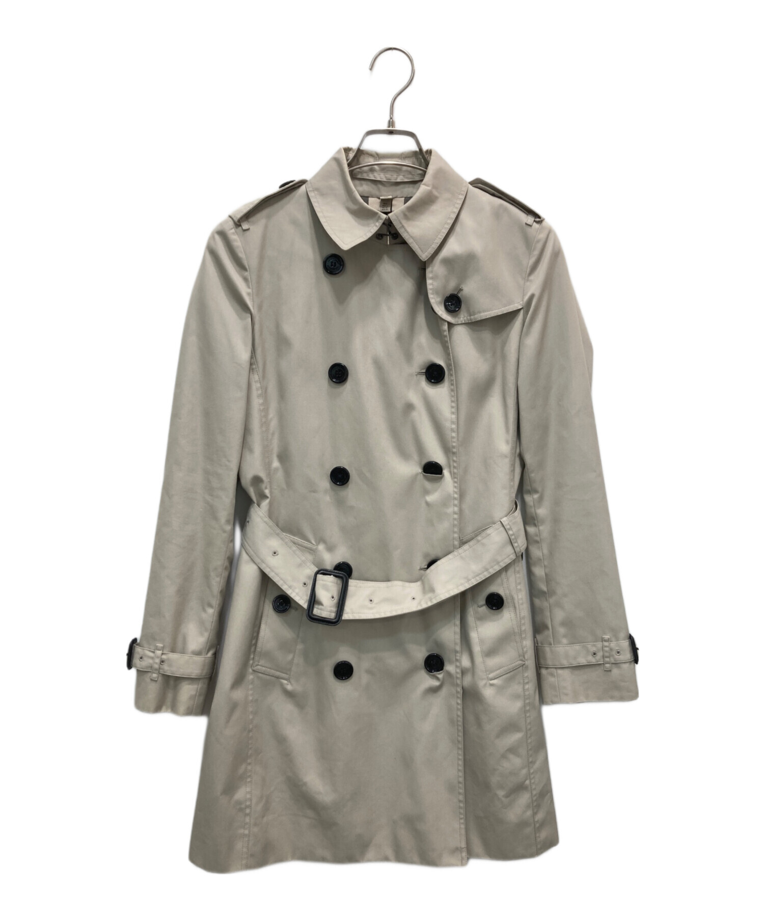 Burberry ベージュ ショートトレンチコート トレンチコート 中古・古着通販】BURBERRY (バーバリー) ショートトレンチコート