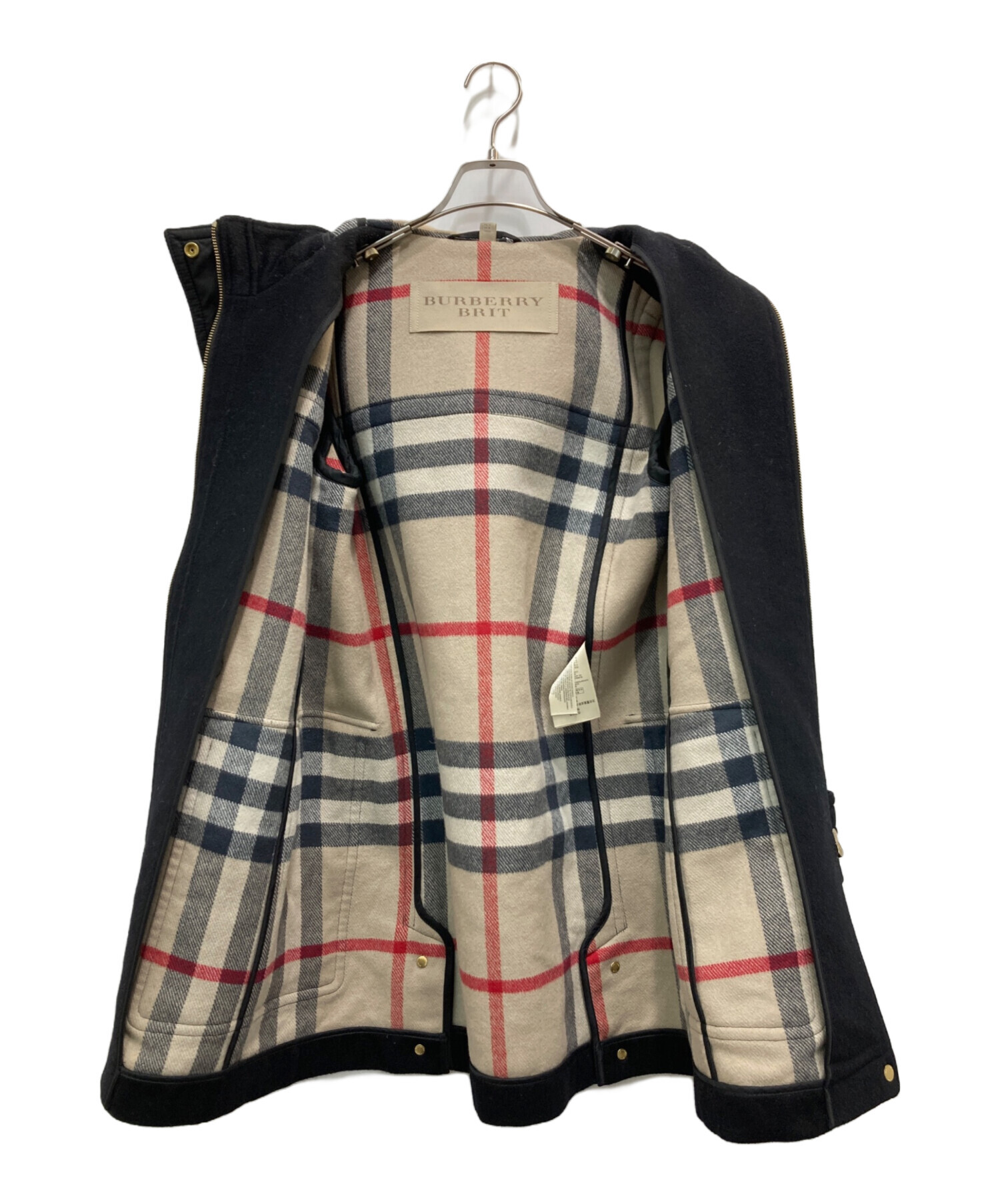 中古・古着通販】BURBERRY BRIT (バーバリーブリット) ダッフルコート