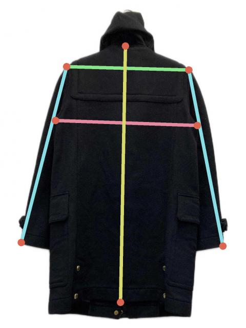 中古・古着通販】BURBERRY BRIT (バーバリーブリット) ダッフルコート
