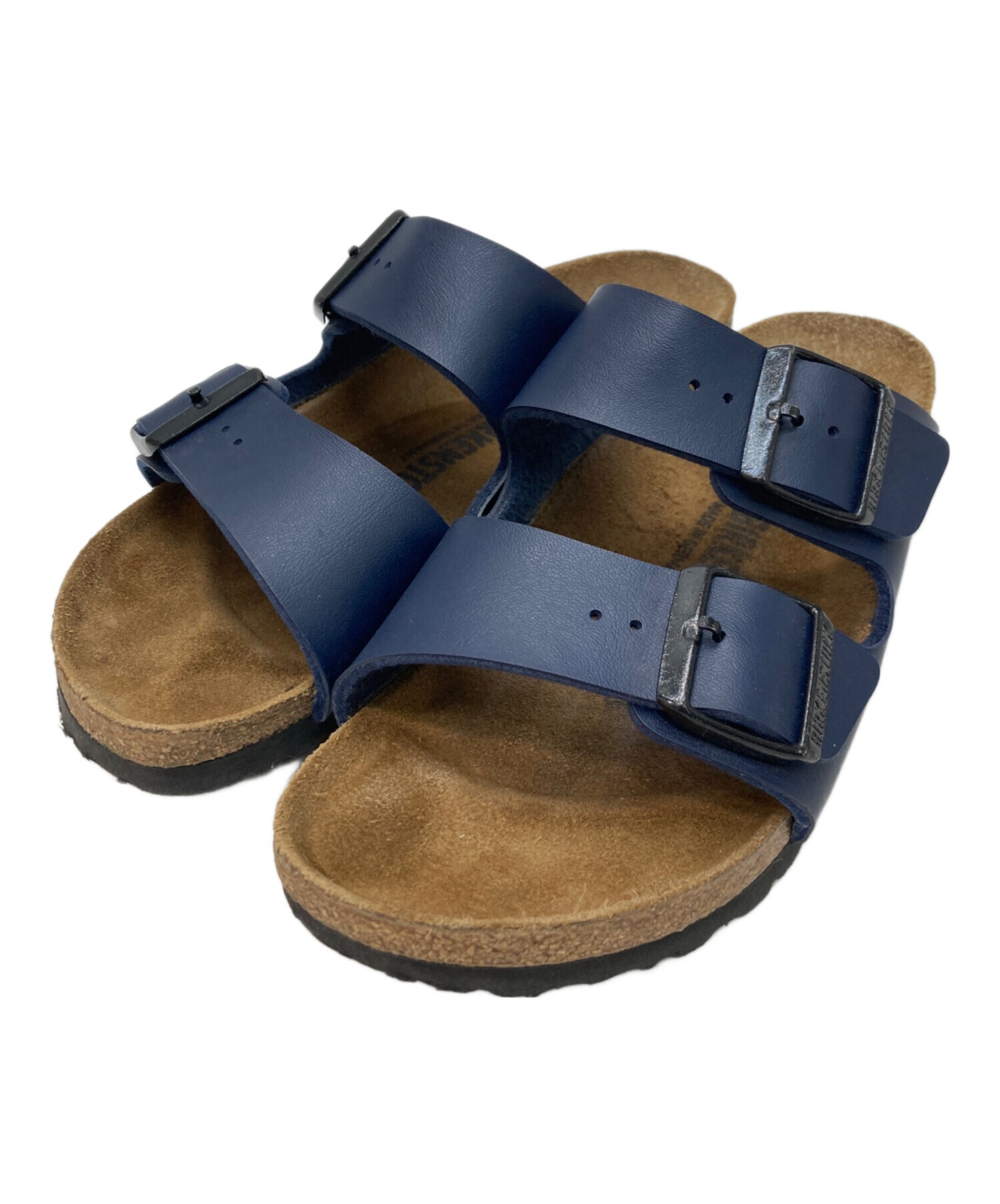 ビルケンシュトック ナシュビル 廃盤品 ネイビー ヌバック 希少モデル 41 中古・古着通販】BIRKENSTOCK (ビルケンシュトック) アリゾナ ネイビー