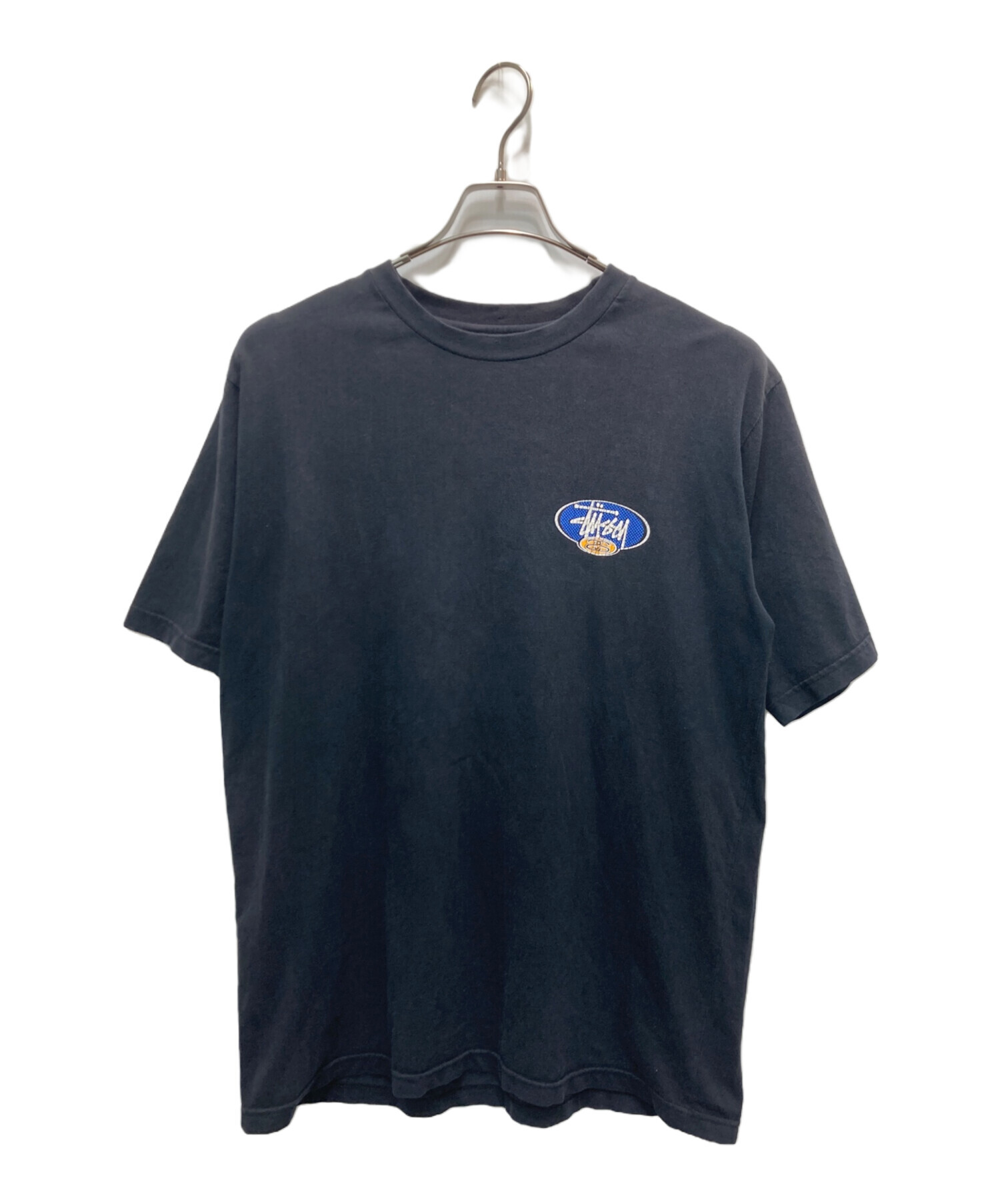 STUSSY ステューシー ロゴプリントTシャツ ネイビー sizeS 【公式通販】