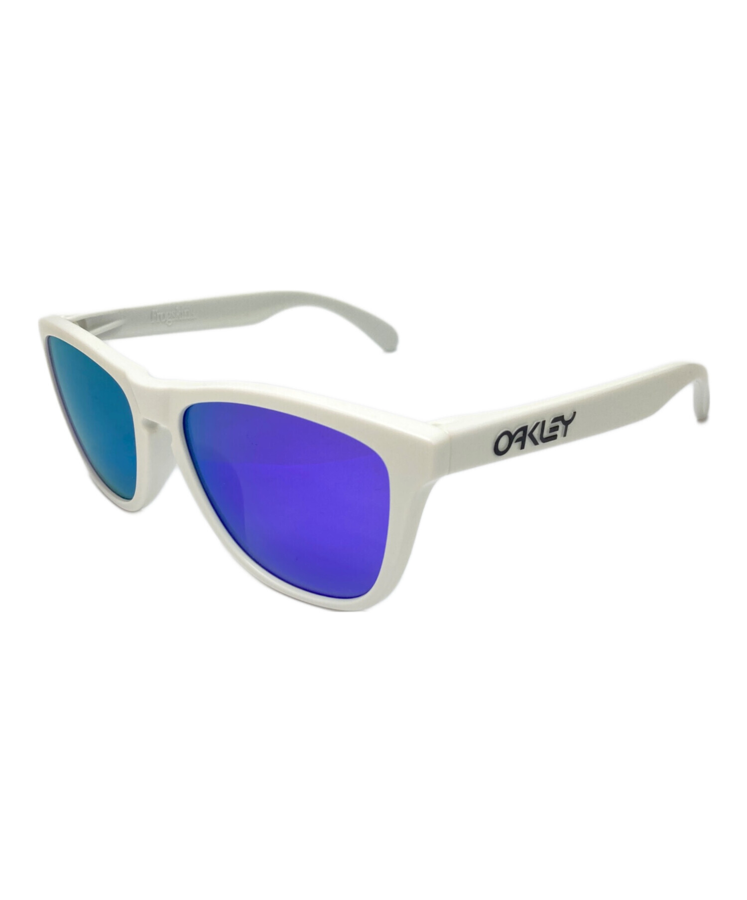 中古・古着通販】OAKLEY (オークリー) サングラス ホワイト サイズ:54