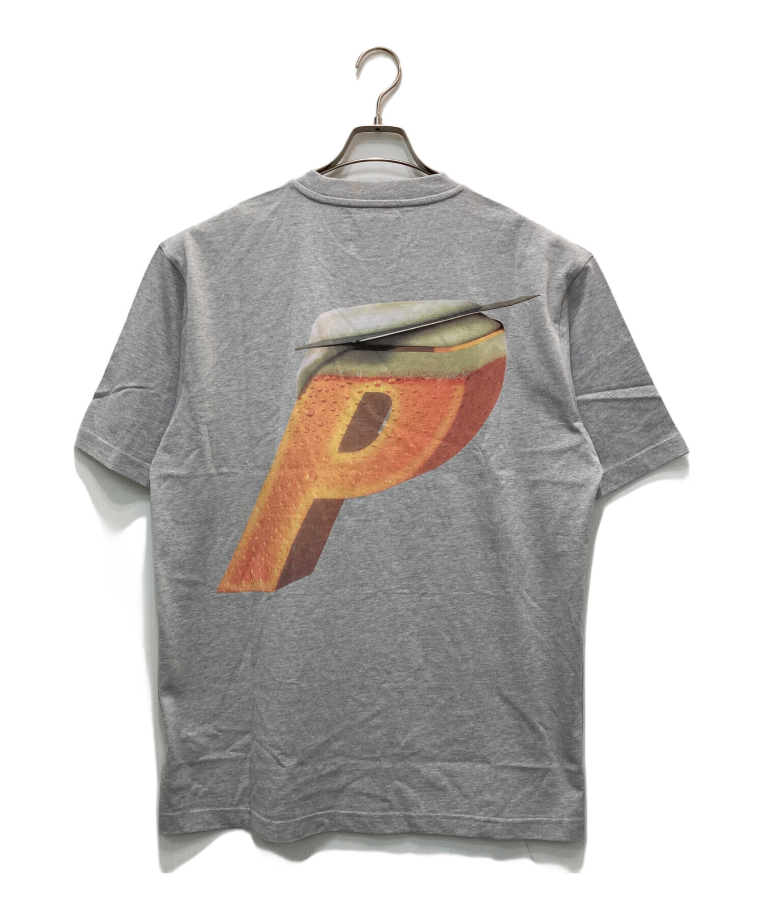 中古・古着通販】PALACE (パレス) P-SKIM T-SHIRT グレー サイズ:XL