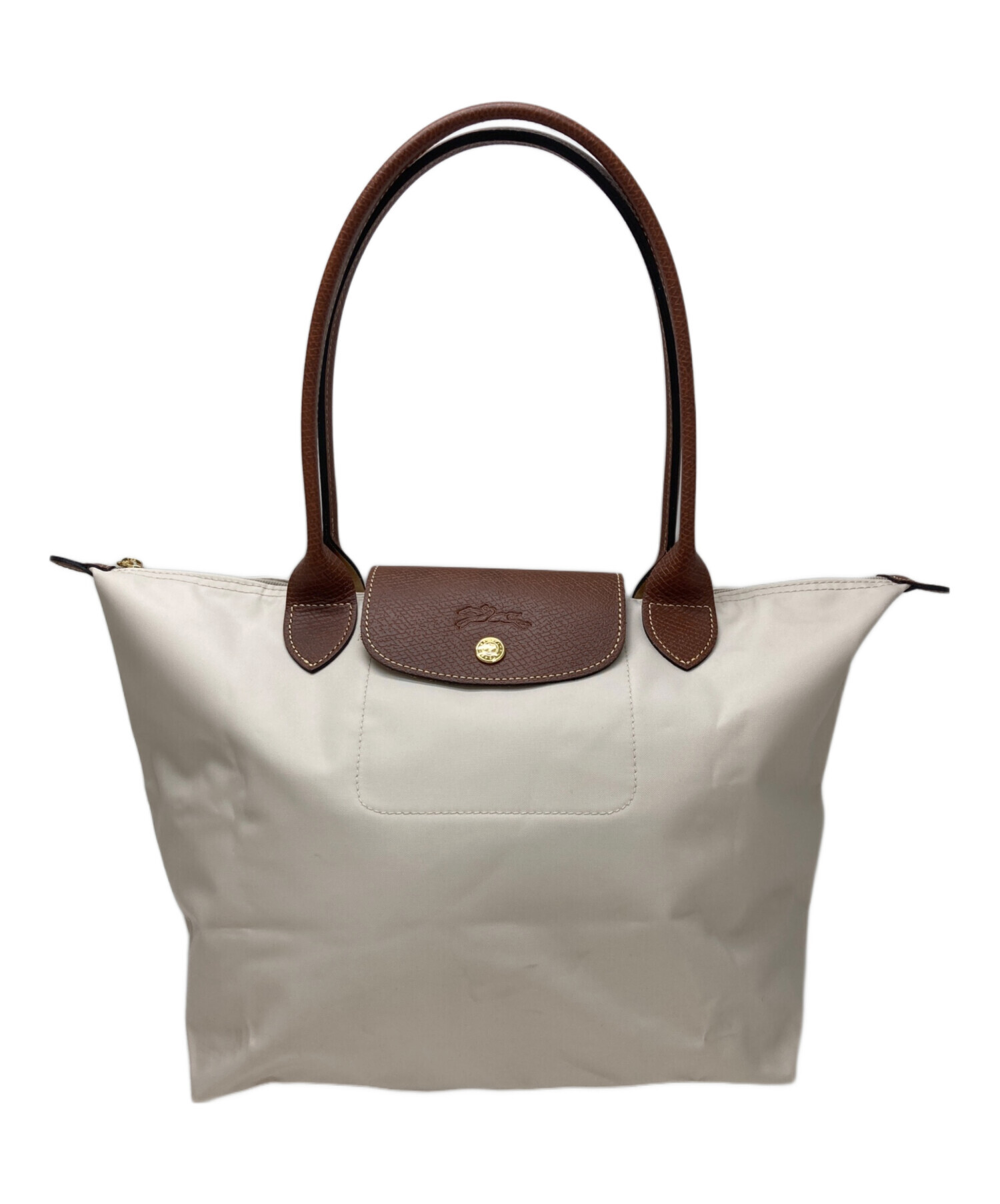 中古・古着通販】LONGCHAMP (ロンシャン) プリアージュ S ベージュ