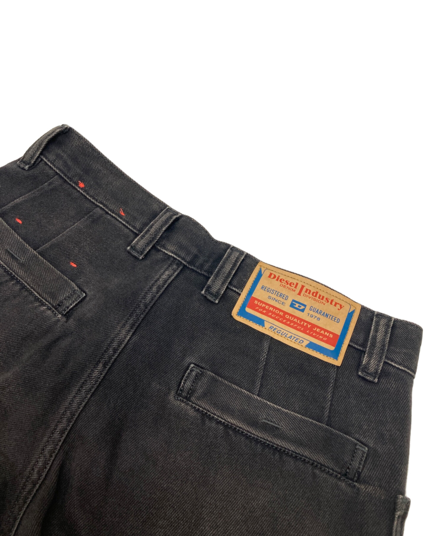 中古・古着通販】DIESEL (ディーゼル) デニムパンツ ブラック サイズ