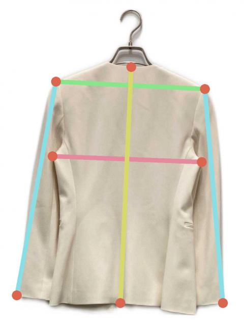 中古・古着通販】theory (セオリー) ノーカラージャケット