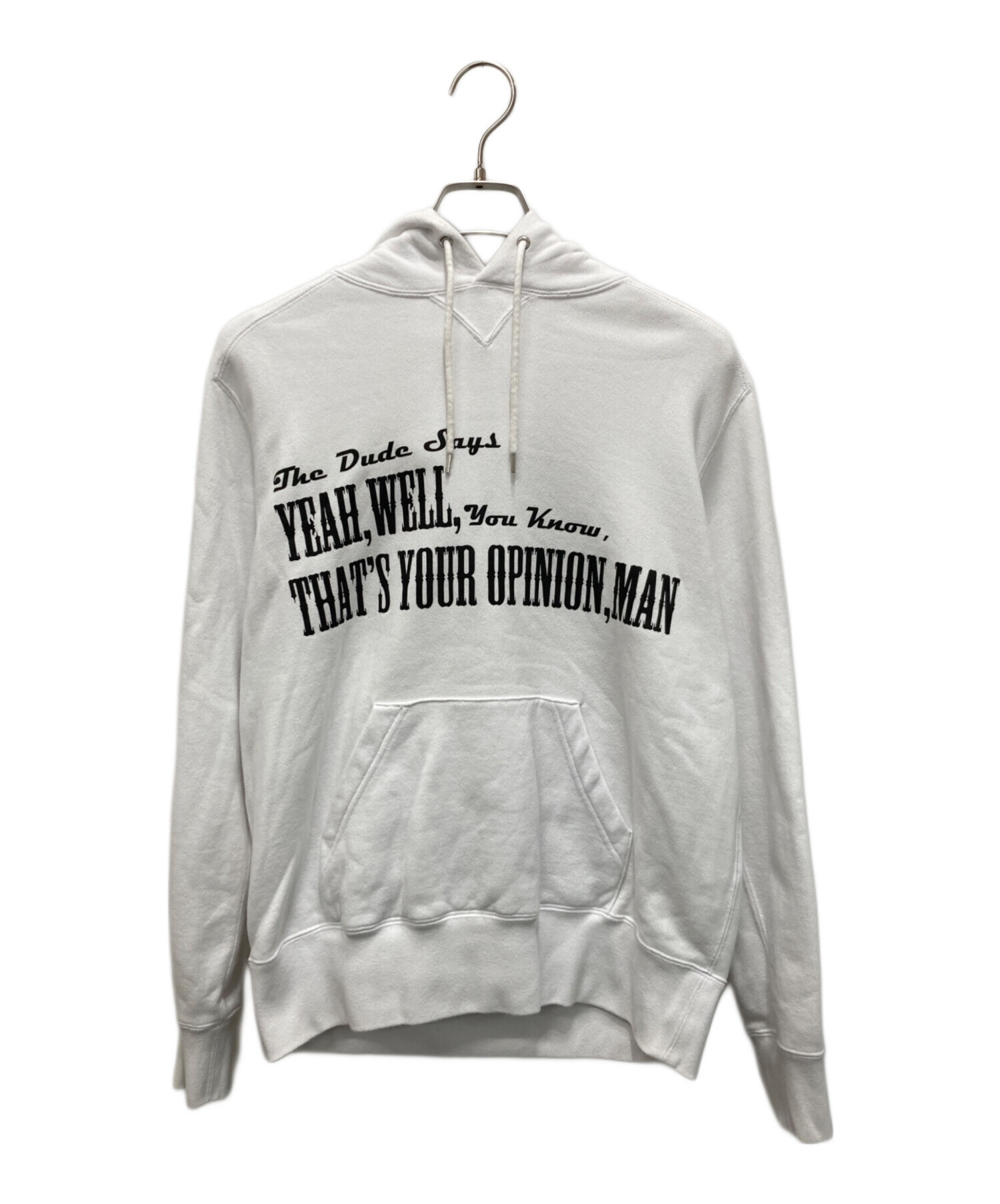 sacai サカイ カットソー Big Lebowski 白 20-05382 中古・古着通販】sacai (サカイ) Big Lebowski Hoodie ホワイト サイズ