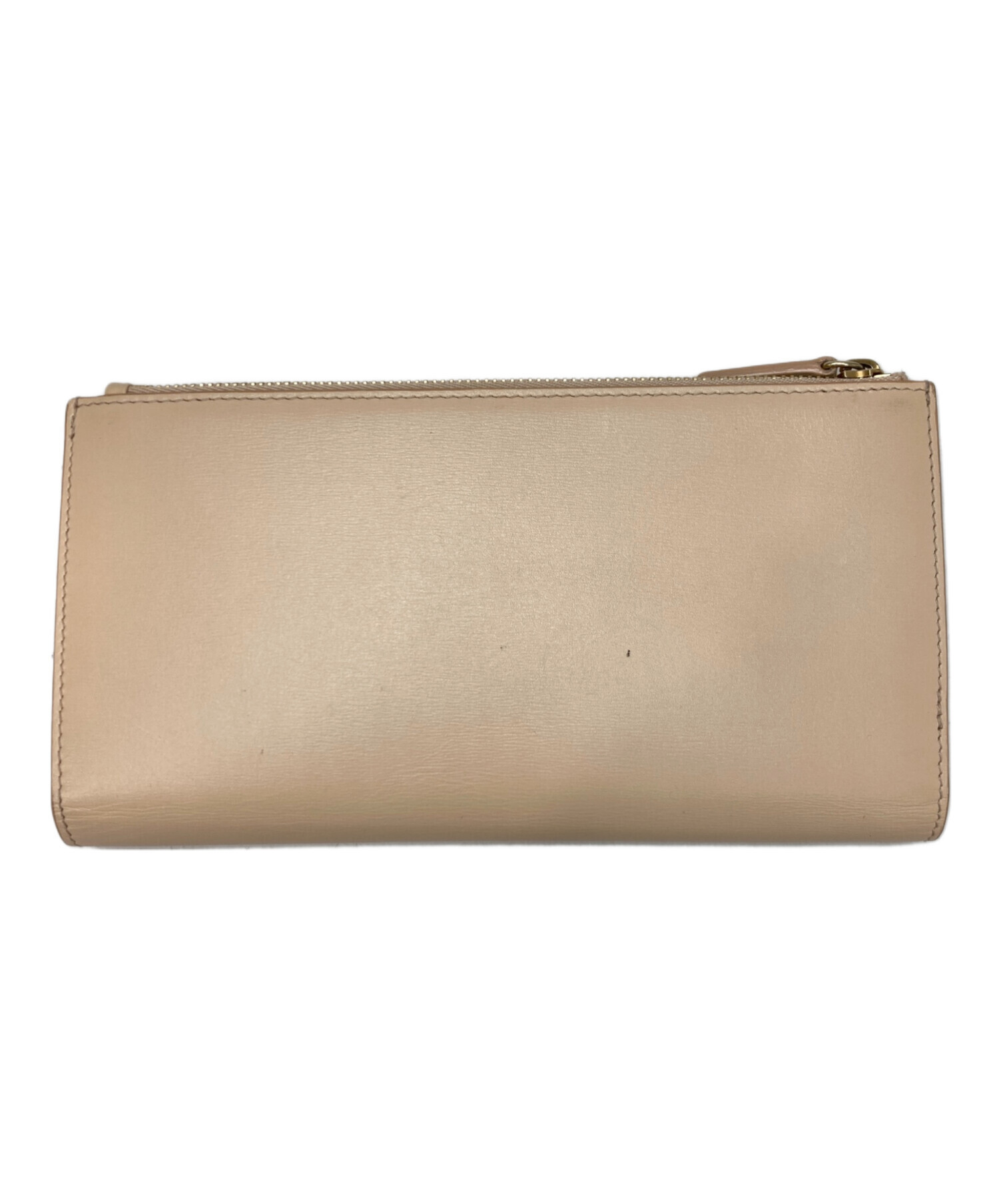 中古・古着通販】JIL SANDER (ジルサンダー) 長財布 ベージュ 