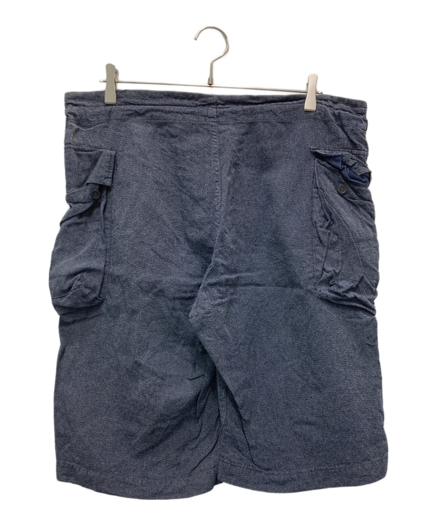 専用COMOLI コモリ　シルクリネン　カーゴ　ショートパンツ　ハーフパンツ 中古・古着通販】COMOLI (コモリ) シルクリネンショートパンツ