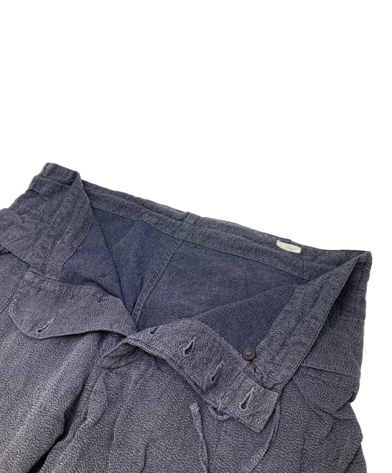 専用COMOLI コモリ　シルクリネン　カーゴ　ショートパンツ　ハーフパンツ 中古・古着通販】COMOLI (コモリ) シルクリネンショートパンツ