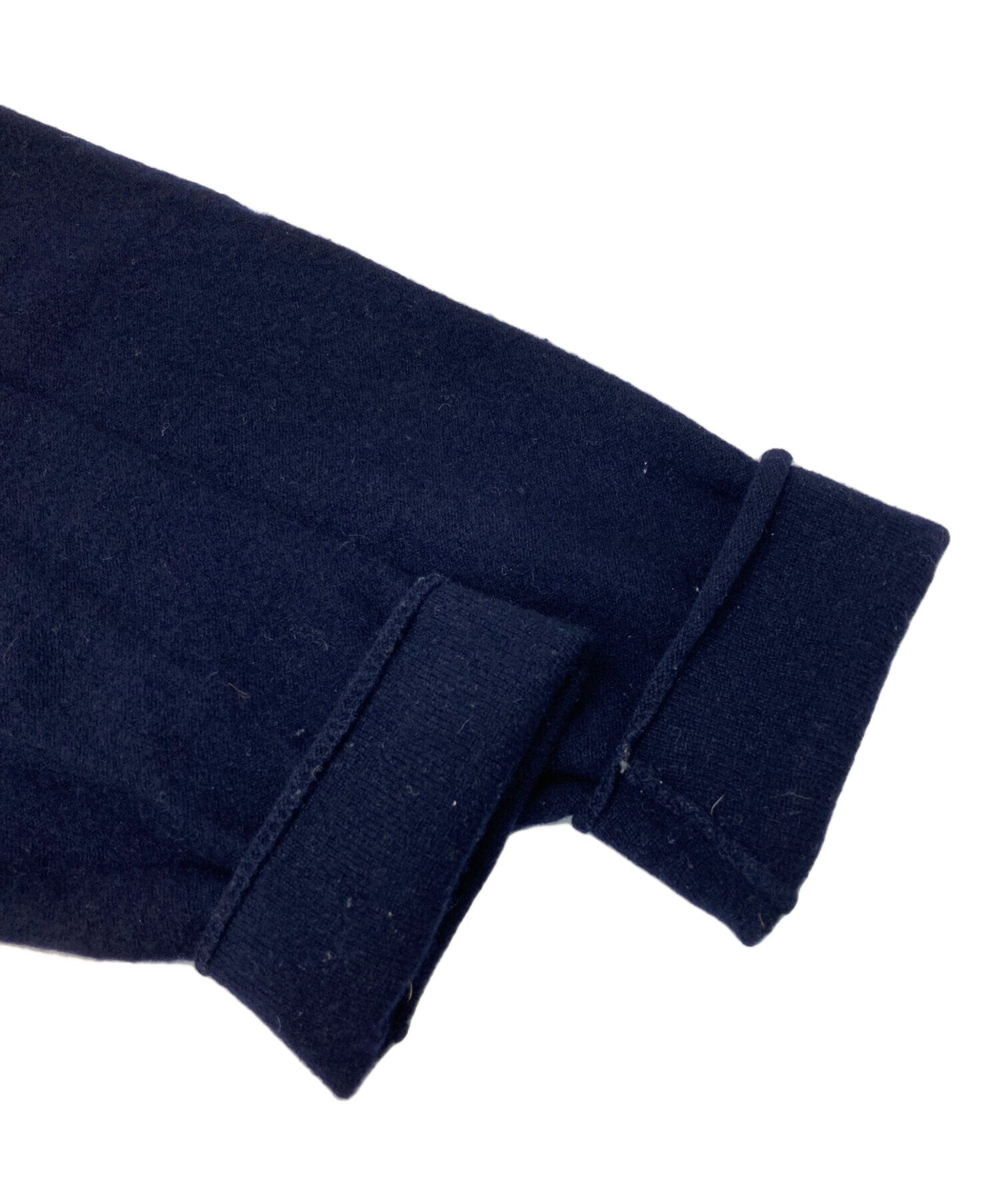 COMOLI ポロシャツ コモリ サイズ2 ダークネイビー 中古 COMOLI(コモリ) 20SS鹿の子 半袖ポロシャツポロシャツR01 05012 R01