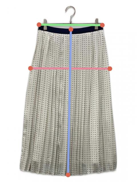 【美品】ANAYI ピンドットプリントプリーツ スカート 中古・古着通販】ANAYI (アナイ) ピンドットプリントプリーツ スカート
