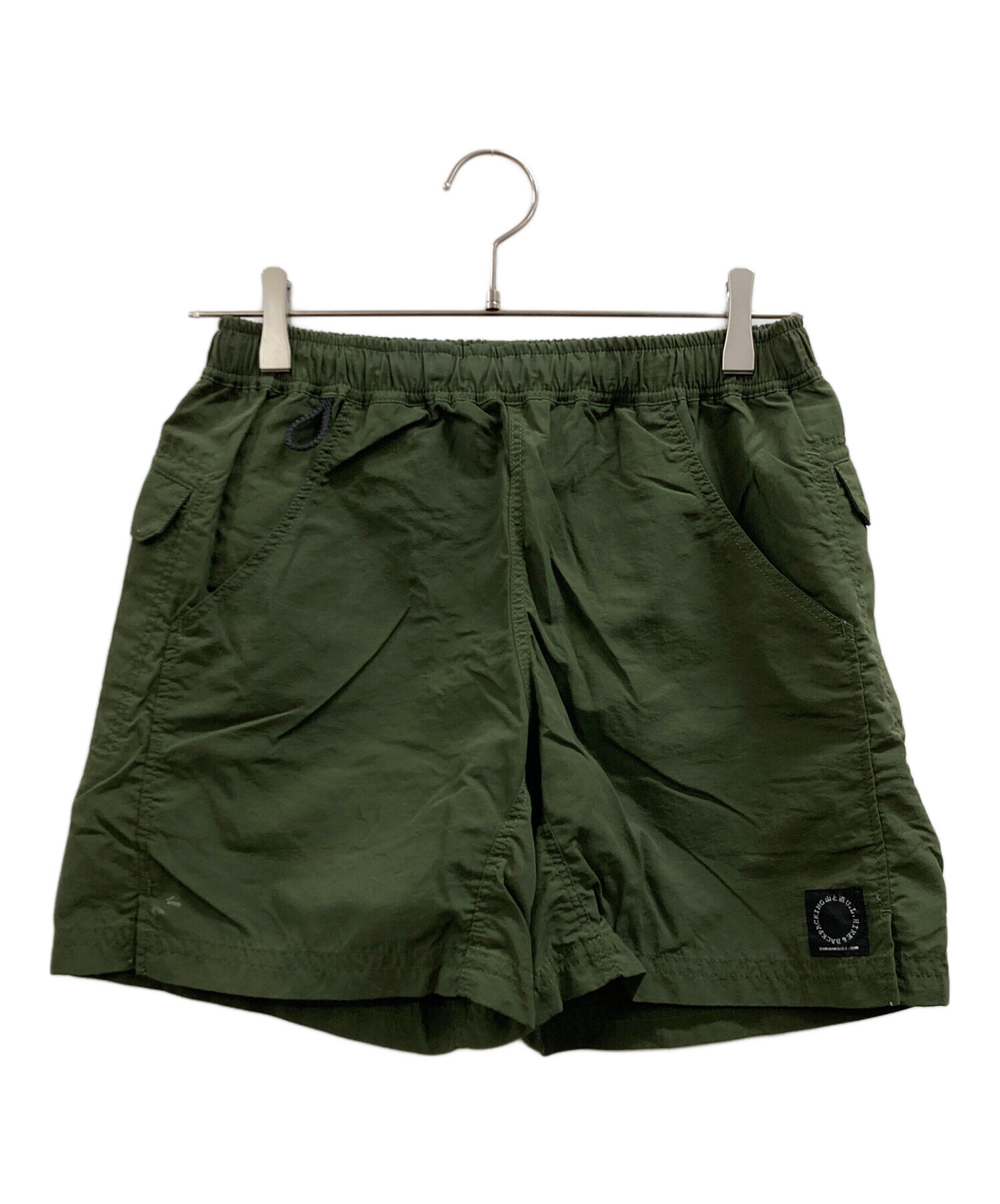 中古・古着通販】山と道 (ヤマトミチ) ハーフパンツ グリーン サイズ:S 中古・古着通販】山と道 (ヤマトミチ) ハーフパンツ グリーン サイズ:S