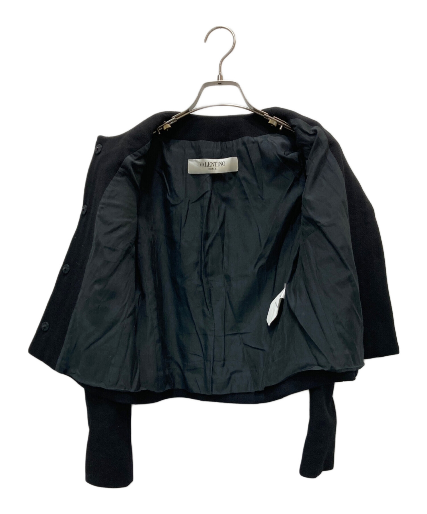 中古・古着通販】VALENTINO (ヴァレンティノ) ノーカラージャケット 
