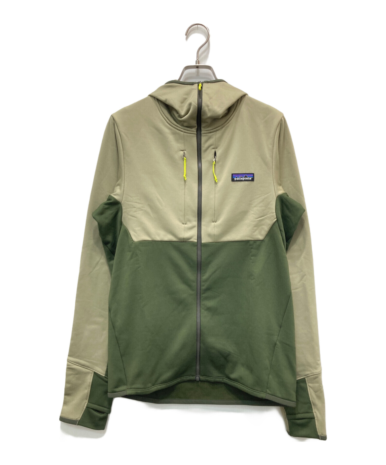 パタゴニア R1 エアフルジップ フーディ ベージュ系 patagonia