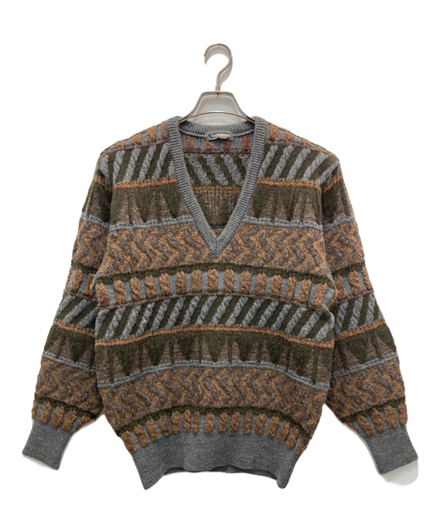 IS イッセイミヤケ 3Dニット トップス 98aw issey miyake men 3D