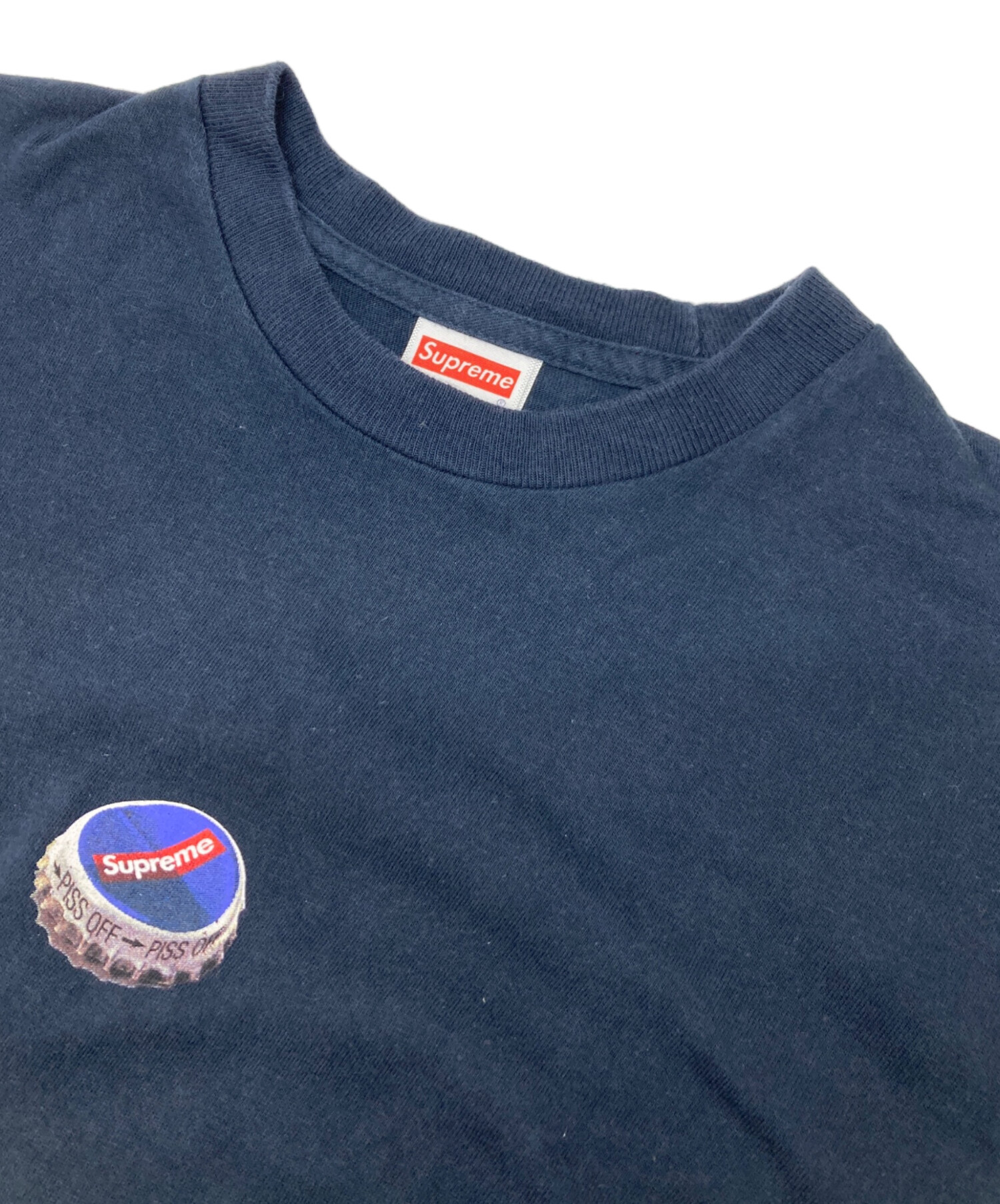 中古・古着通販】SUPREME (シュプリーム) Tシャツ ネイビー サイズ:S 