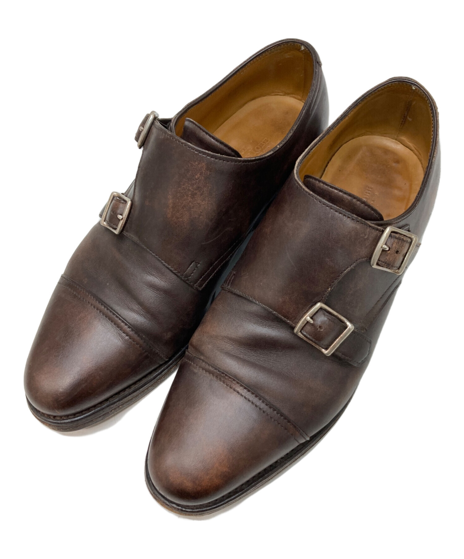 中古・古着通販】JOHN LOBB (ジョンロブ) ダブルモンクストラップ 