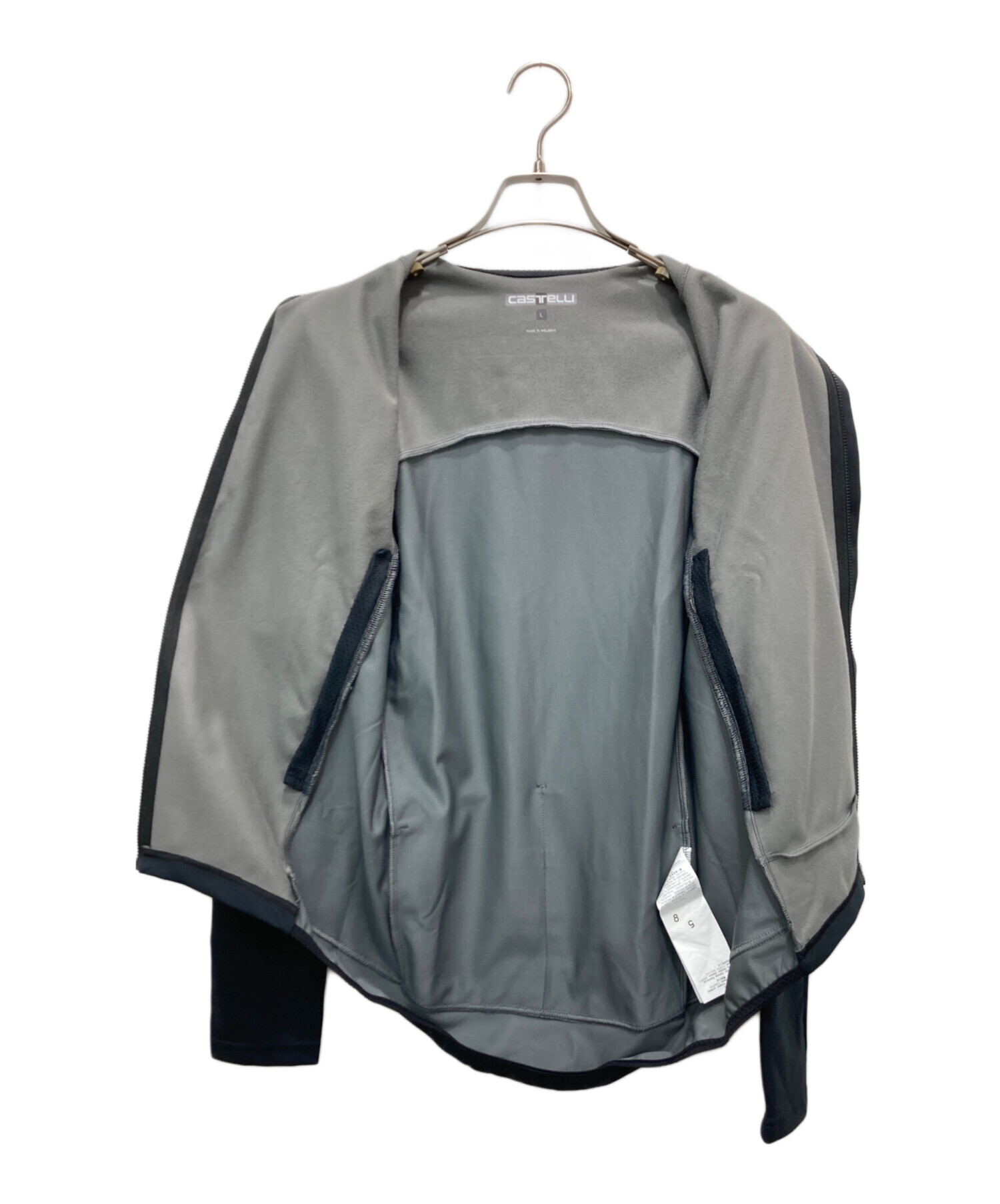 中古・古着通販】castelli (カステリ) サイクルジャケット ブラック