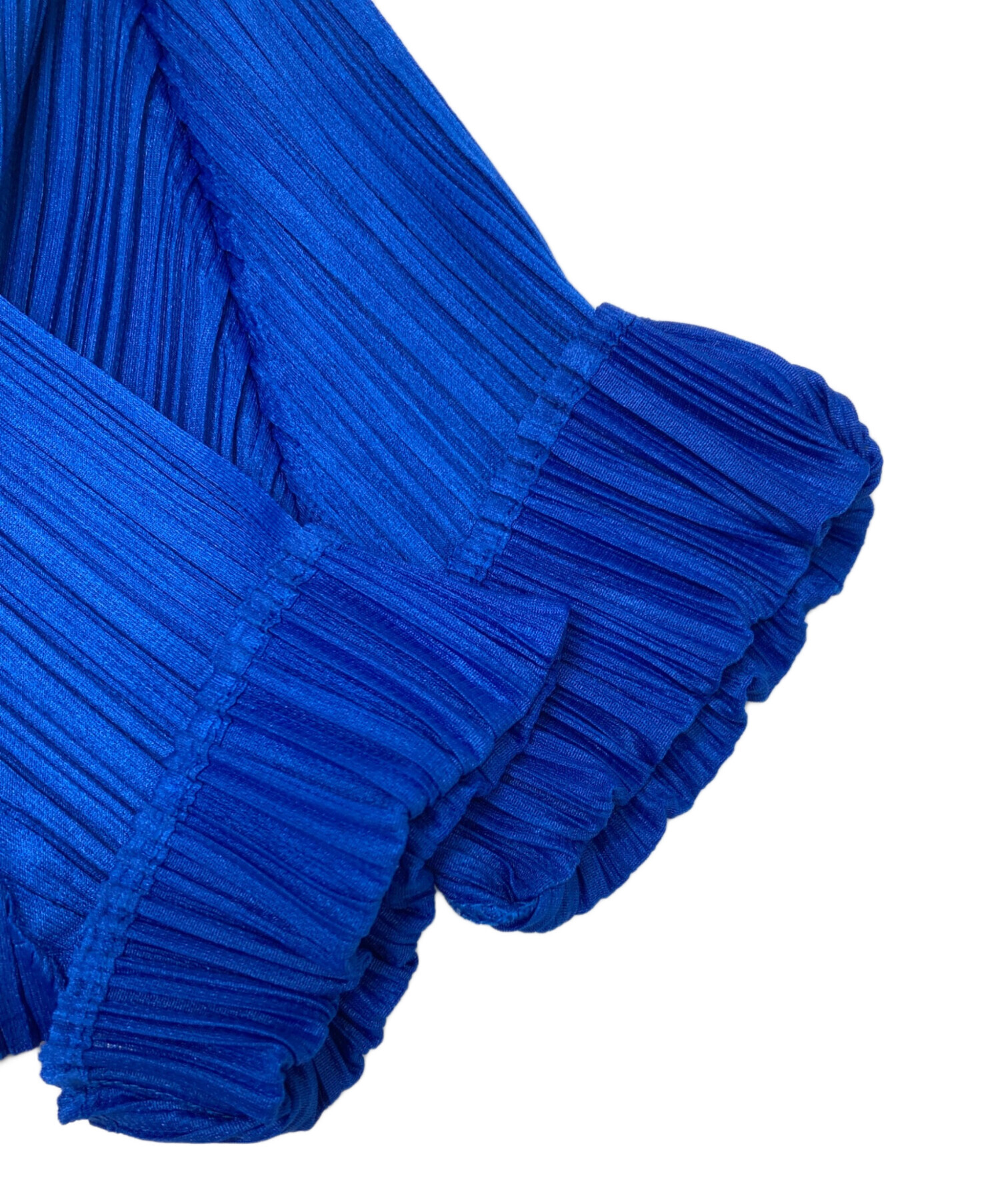 PLEATS PLEASE | MONTHLY COLORS ブルー サイズ3 中古・古着通販】PLEATS PLEASE (プリーツプリーズ) MONTHLY COLORS