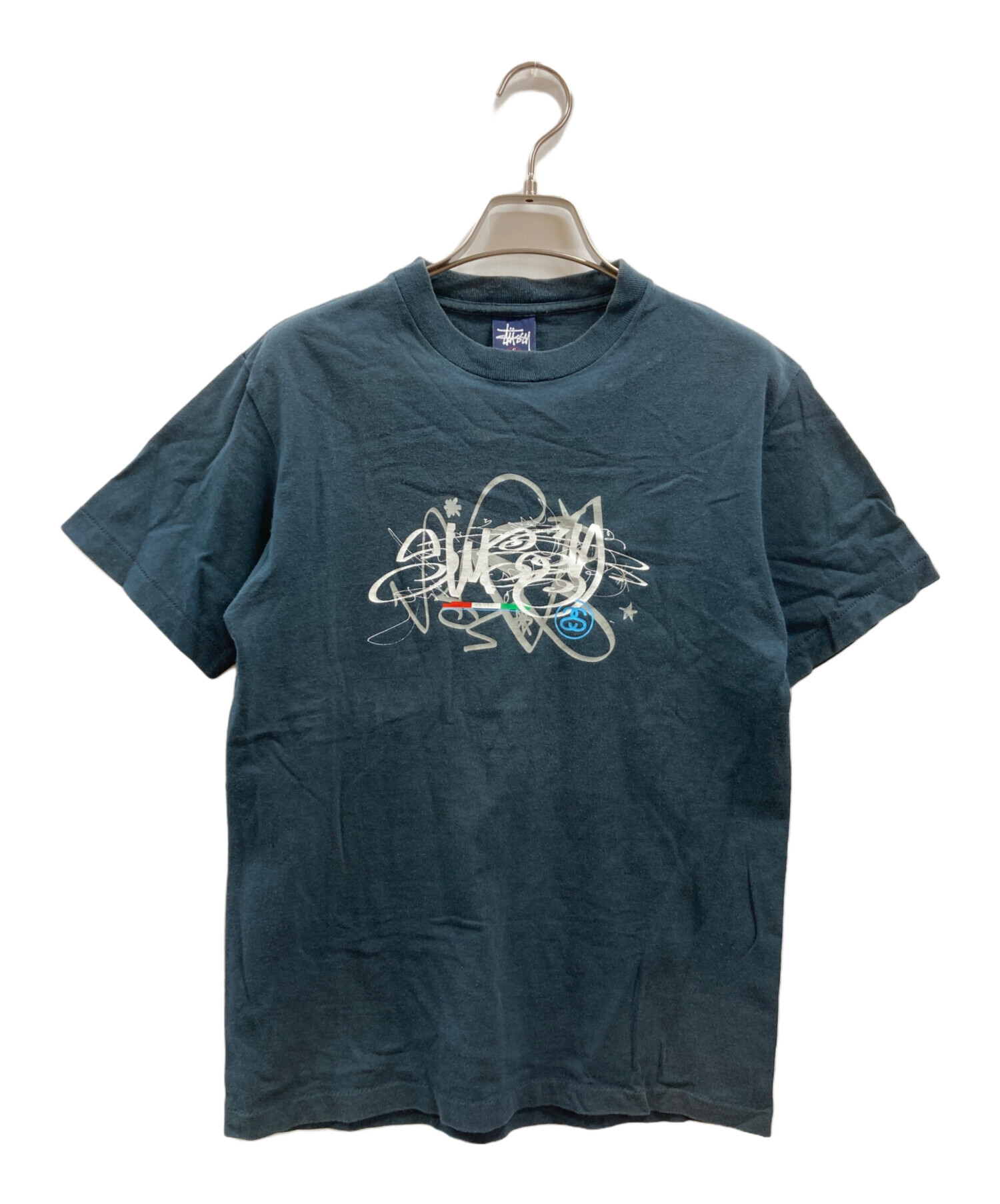 Stüssy グレー Tシャツ ロゴプリント 【公式通販】